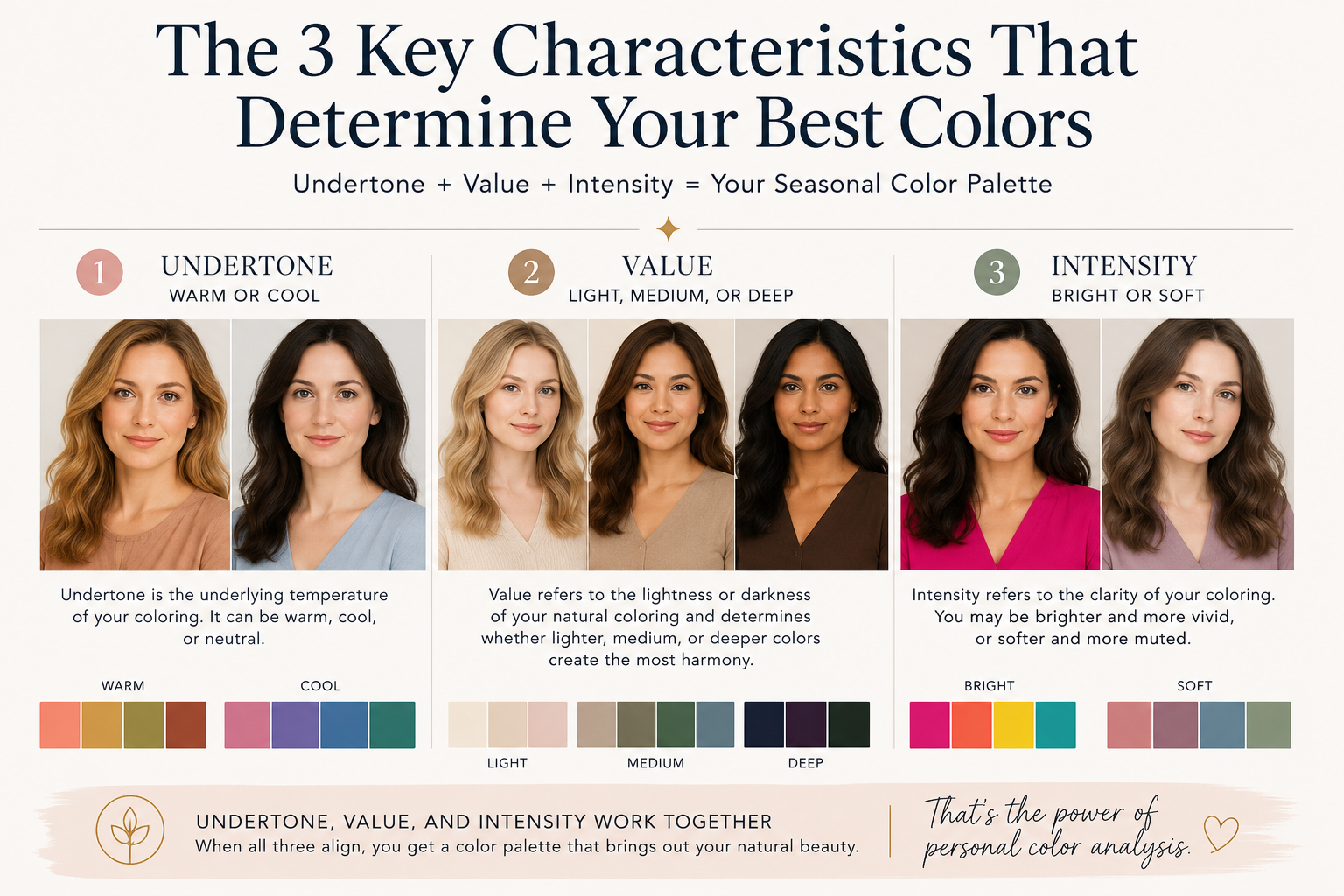 The 3 Keys to Color Analysis