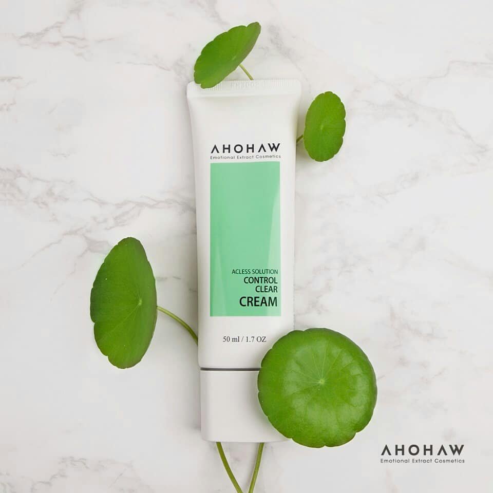 AHOHWA clinical oil control cream acne prone skin