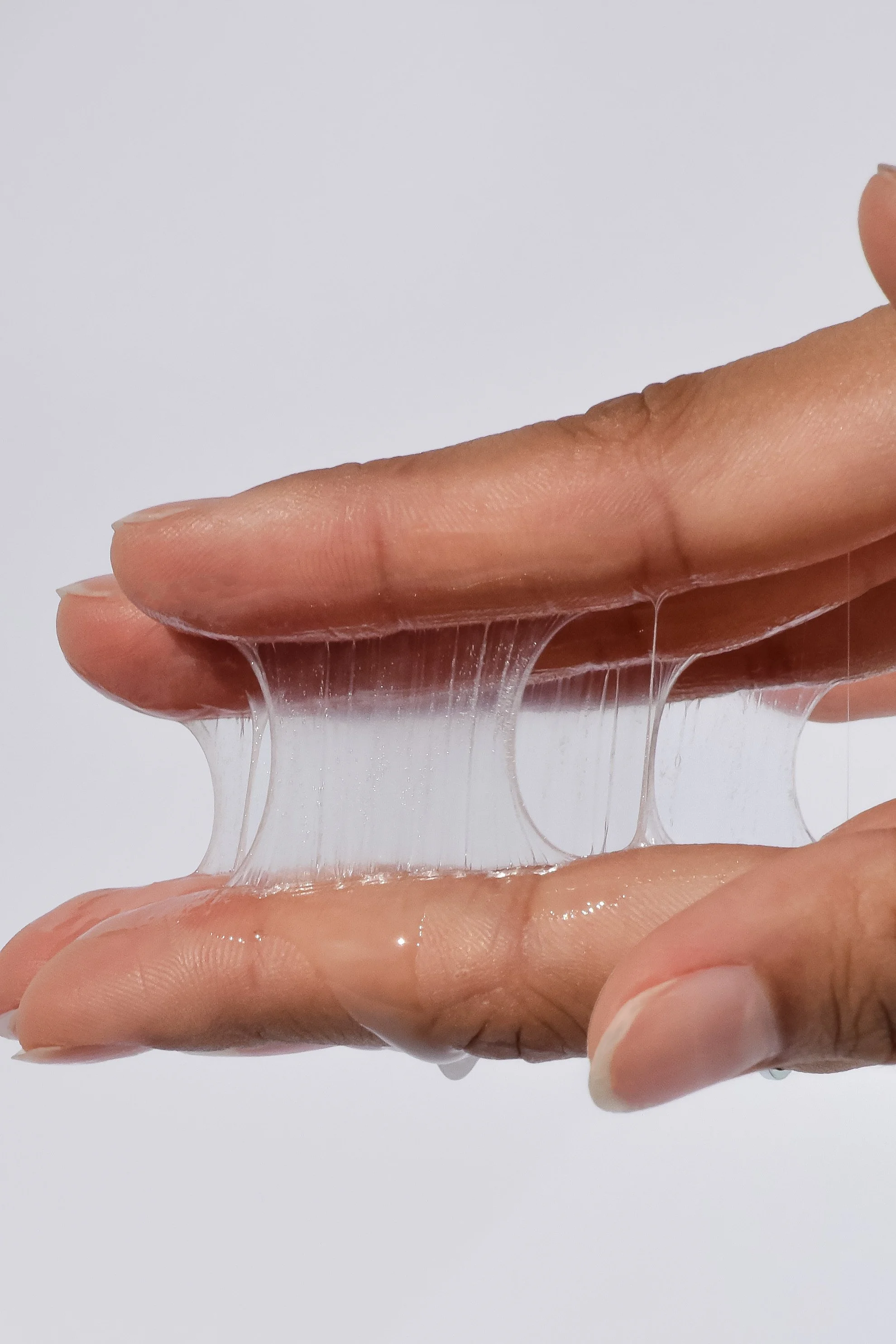 Bouncy texture close up of KrX The Face Lift collagen serum curated by Get Mused