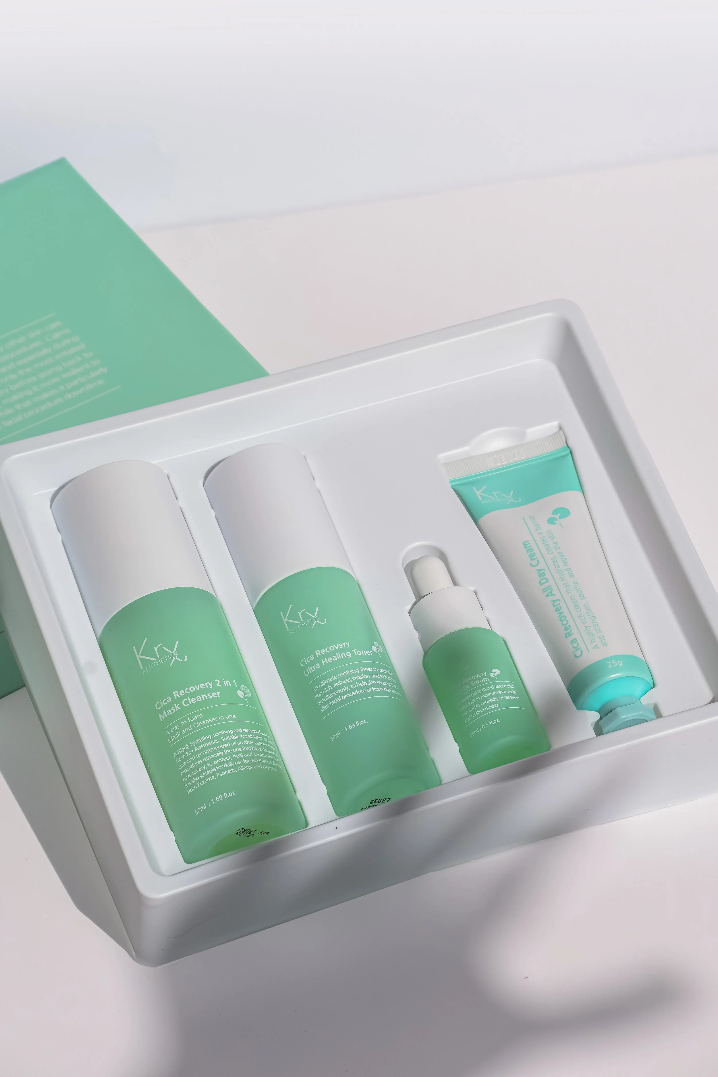 Vegas Proof healing bundle KrX Cica for sensitized skin