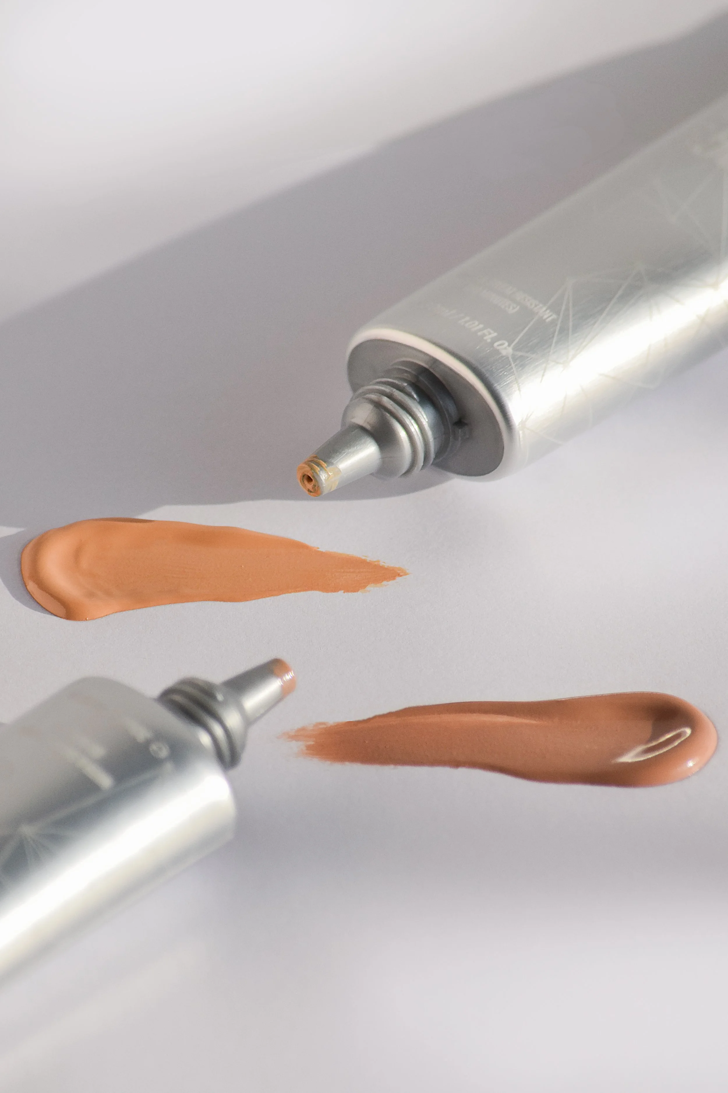 Swatch of KrX Skin Filter Light/Medium and Medium/Dark shades