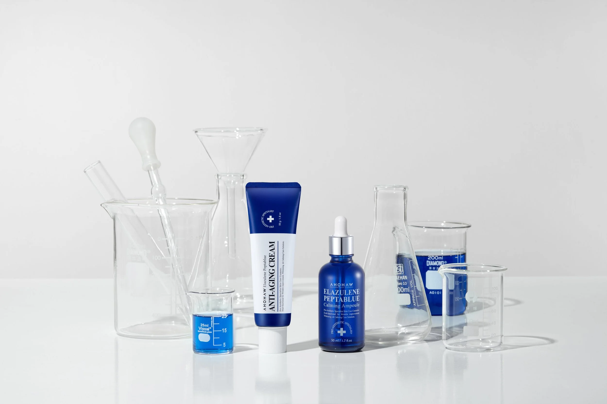 AHOHWA Elazulene Peptablue plumping and firming ampoule