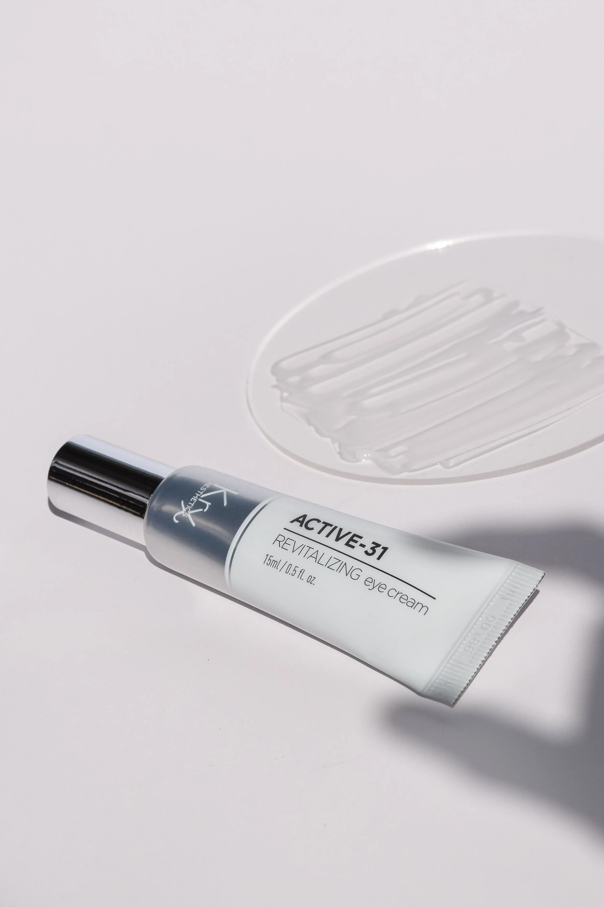 KrX Active 31 eye cream curated by Get Mused for dark circles and puffiness