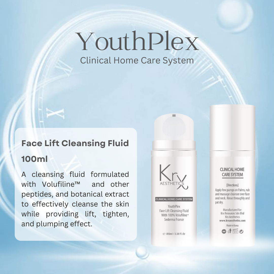 KrX Youthplex cleansing fluid curated by Get Mused for anti-aging
