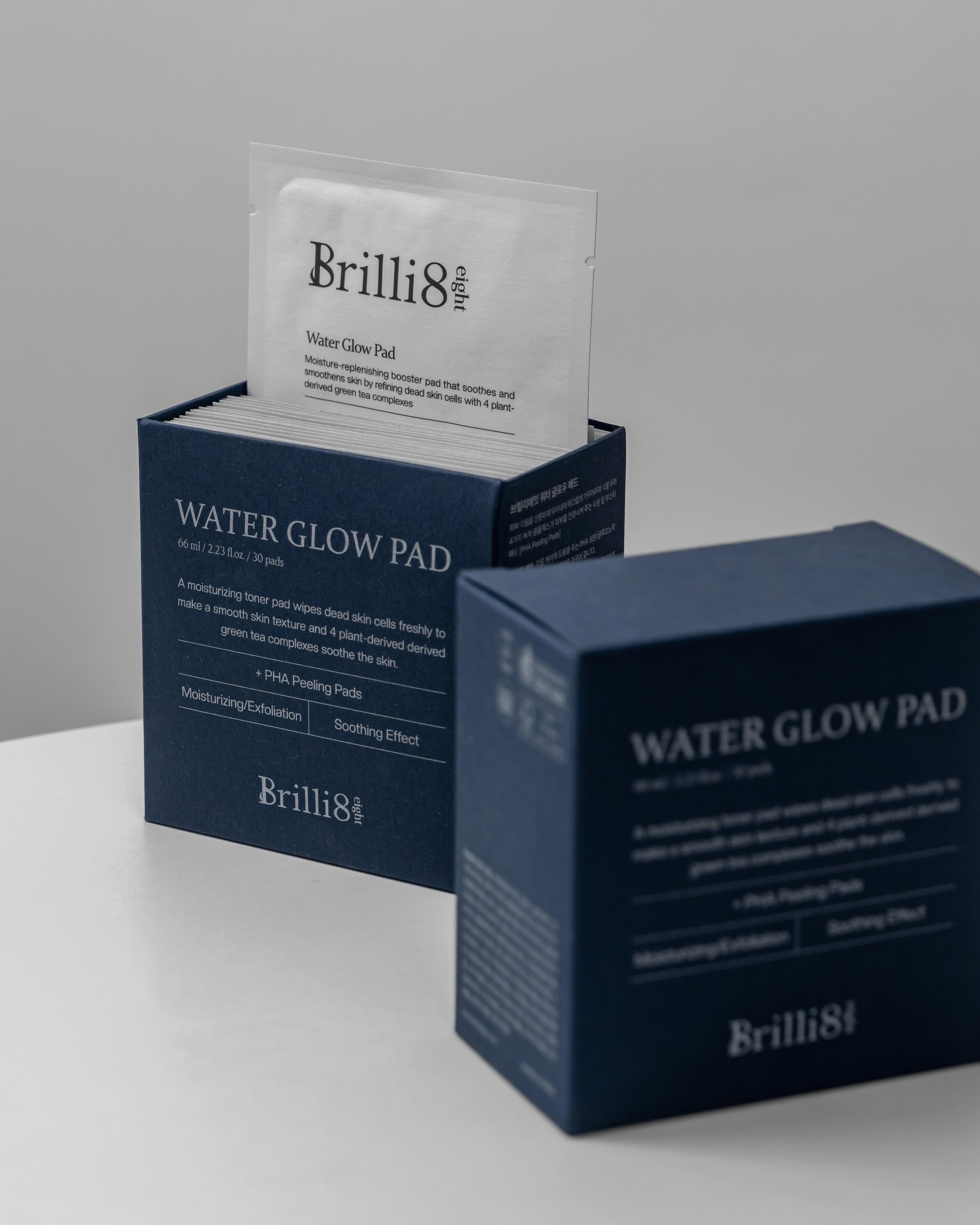 Water Glow Pad korean skincare glow peel pad box lid off.jpg