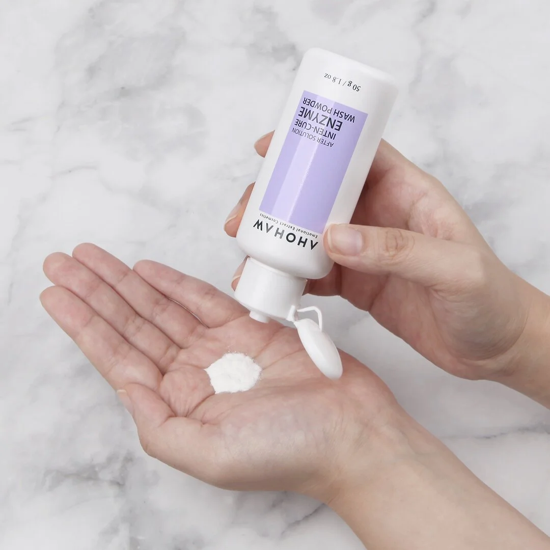 Clinical Korean enzyme exfoliating powder cleanser