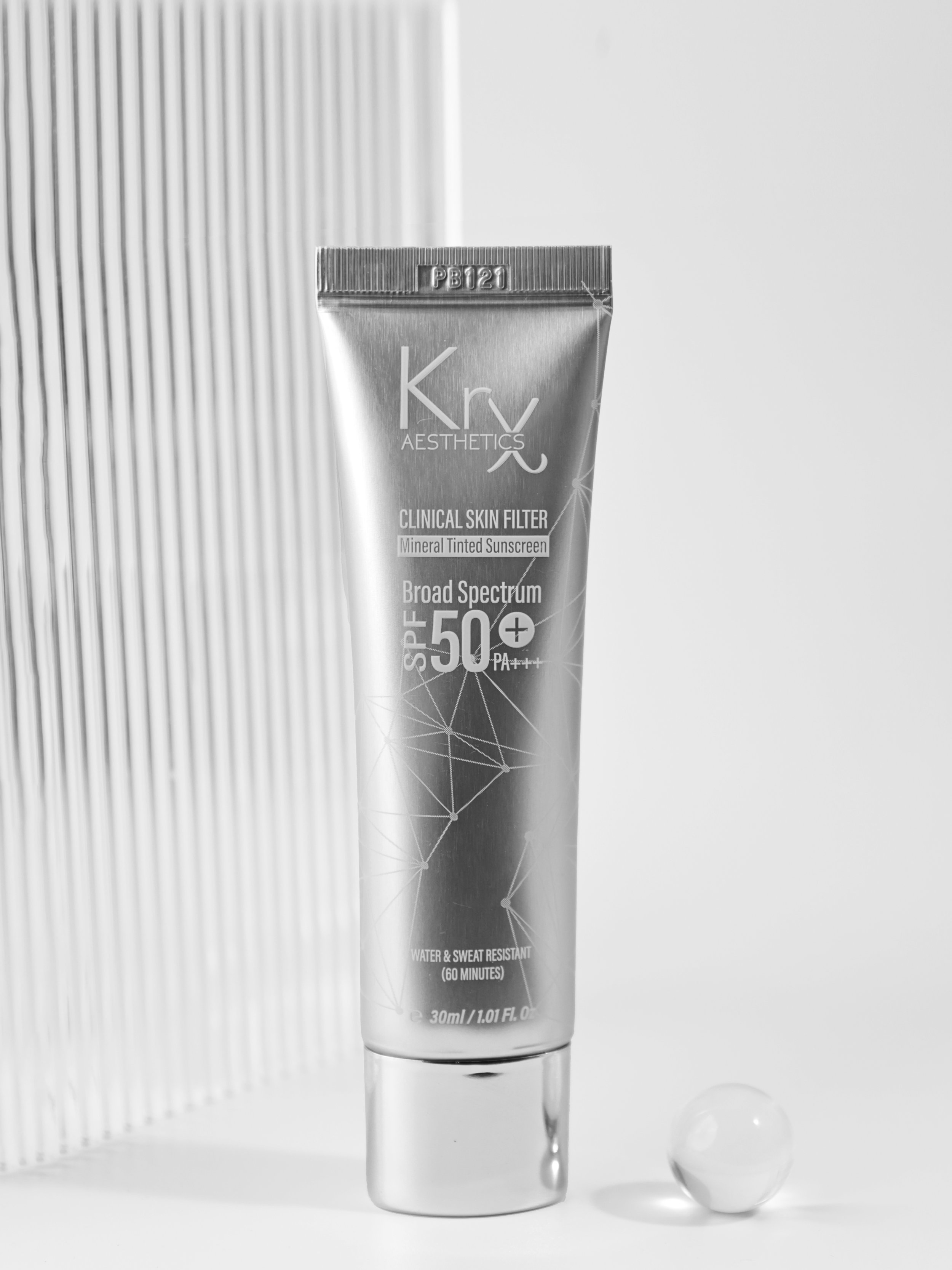 KrX Skin Filter Tinted Sunscreen SPF 50 1.01oz bottle