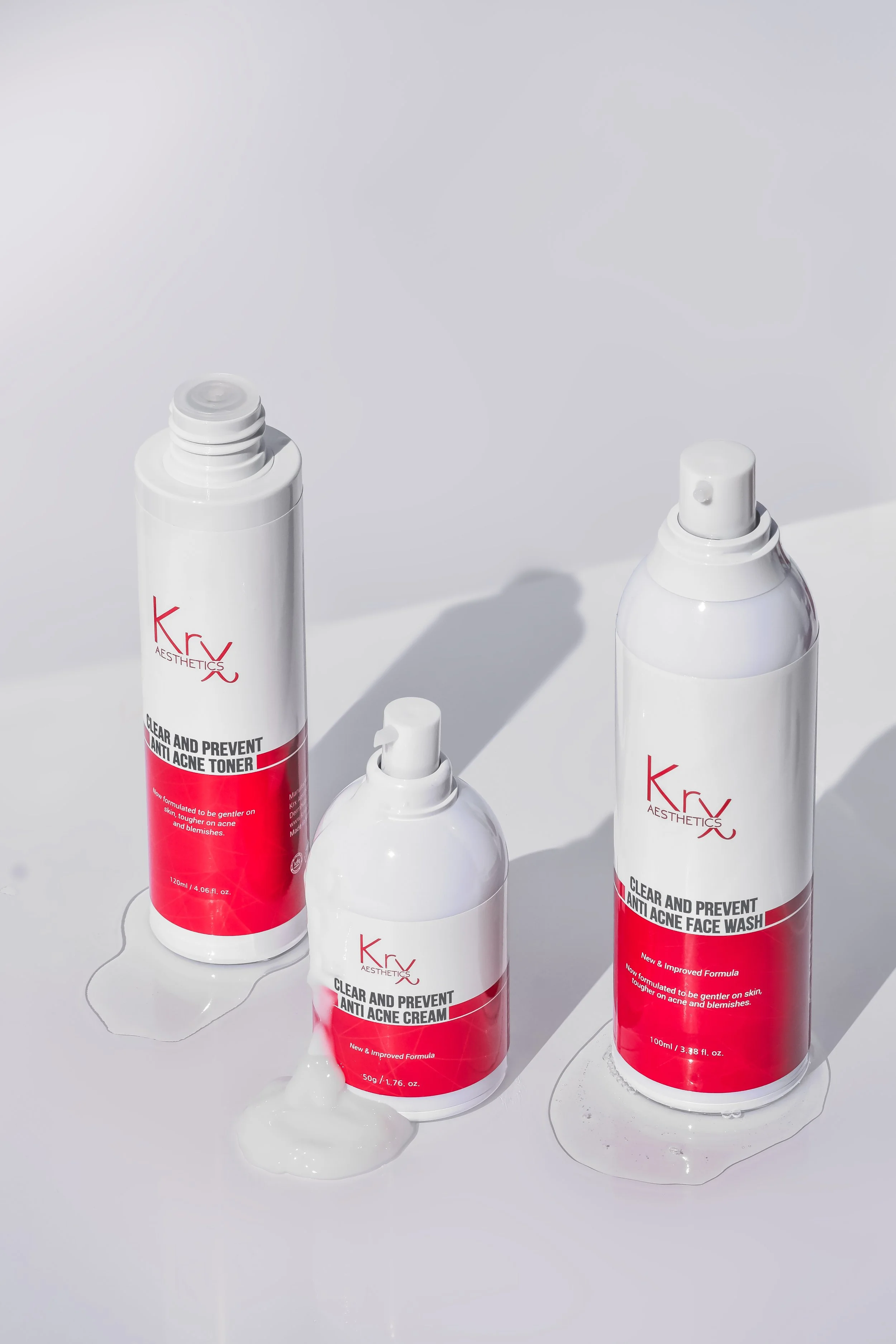 KrX Clear and Prevent cleanser curated by Get Mused for acne-prone skin