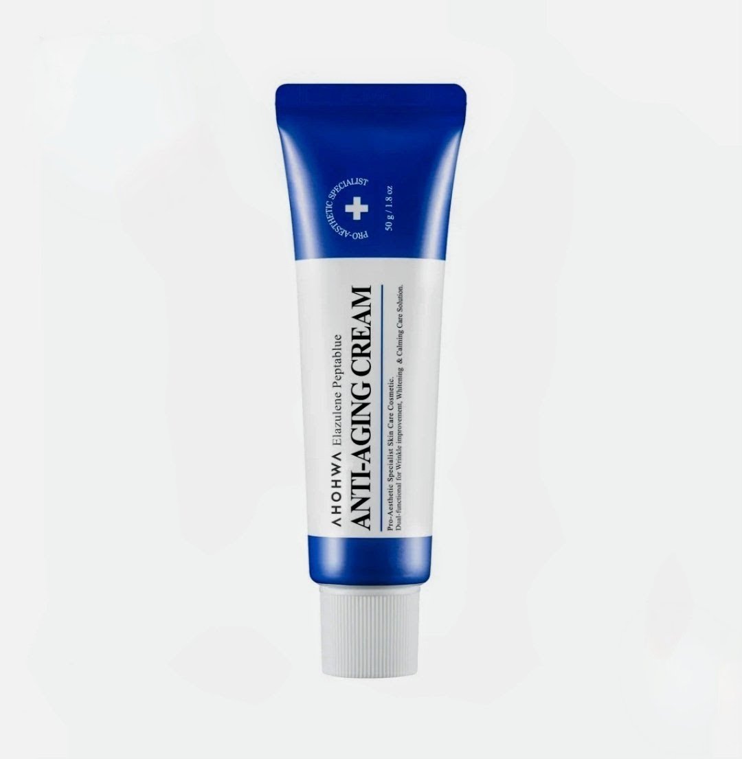 AHOHWA Elazulene Peptablue Anti-Aging Cream