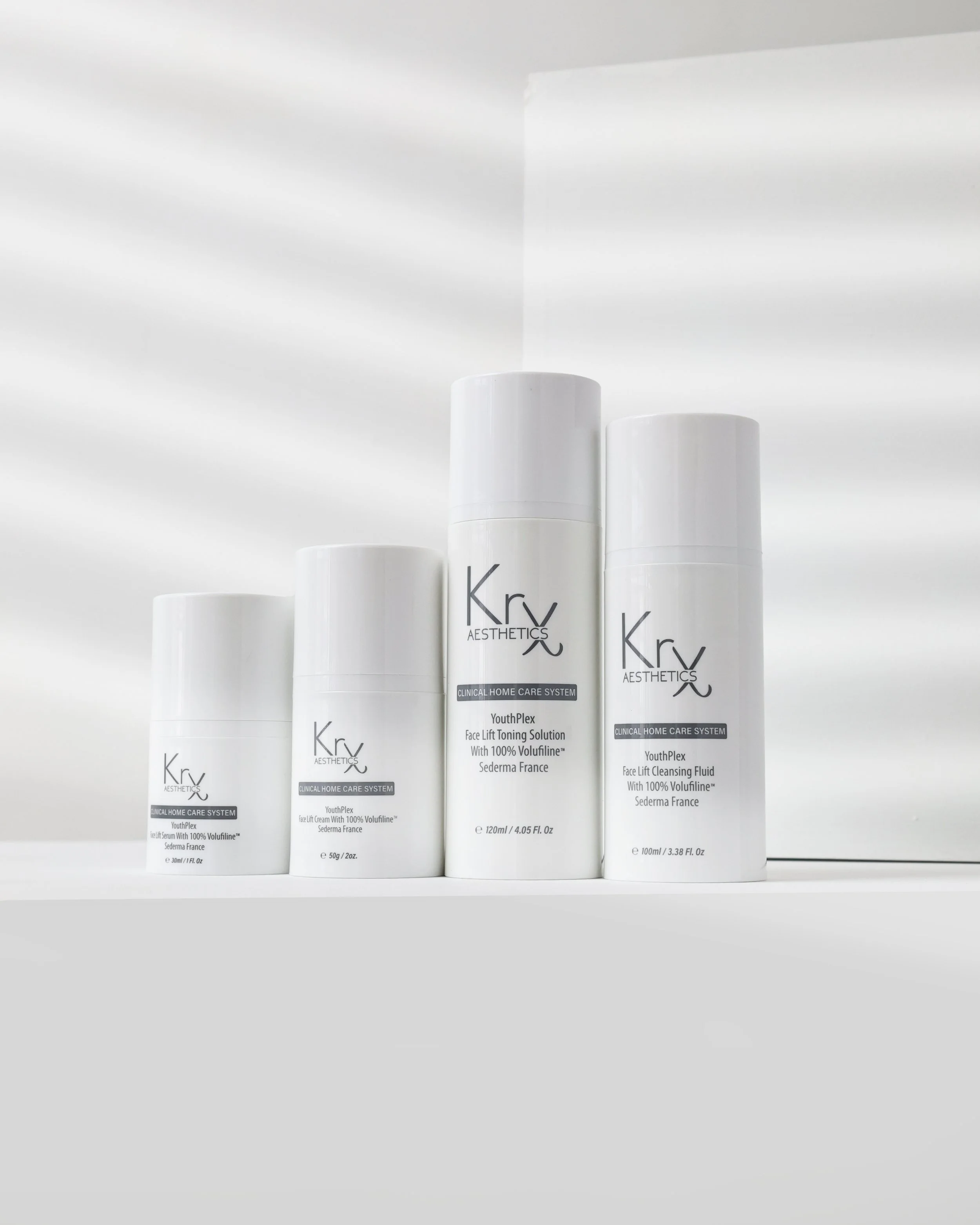 Complete 4 step KrX Youthplex volumizing routine curated by Get Mused