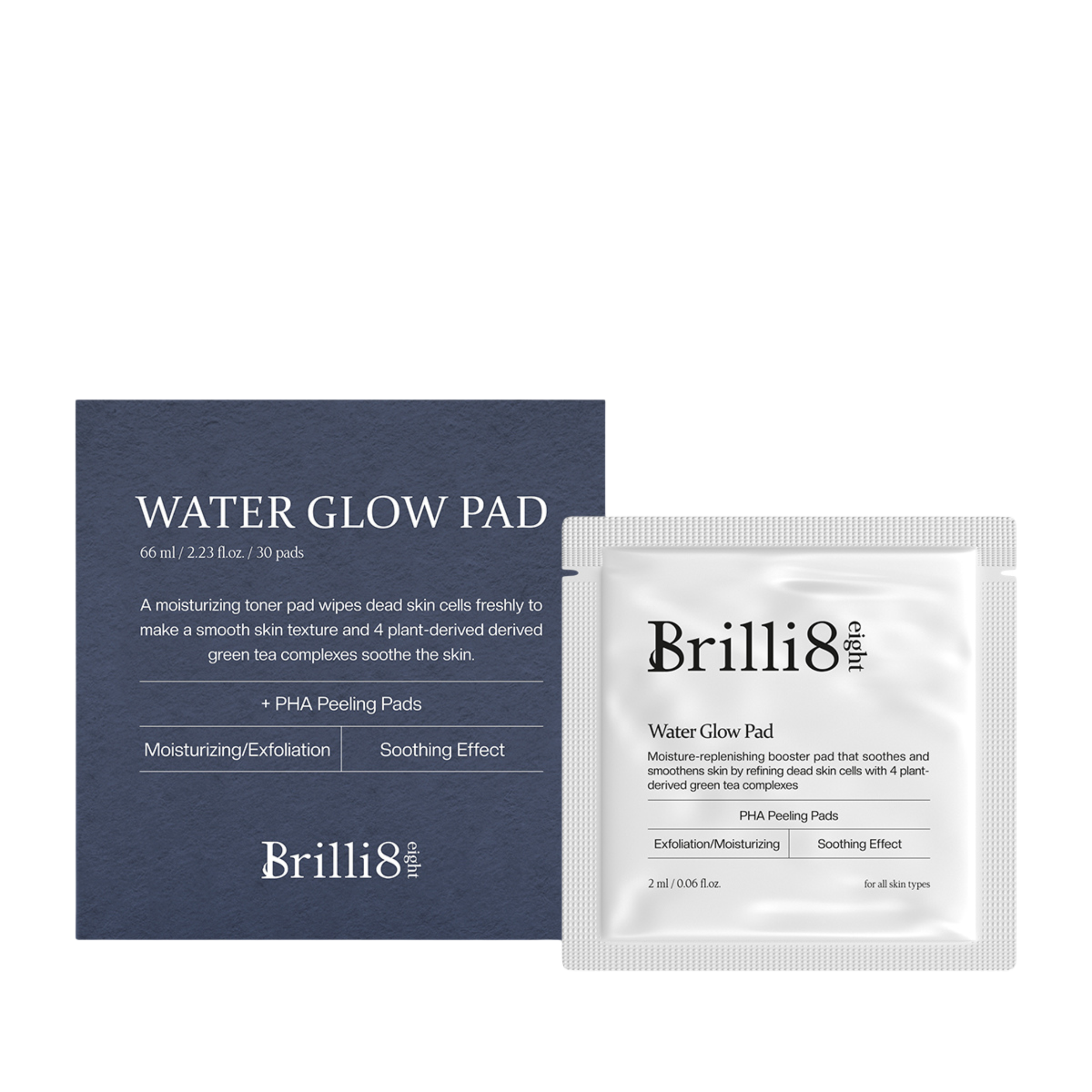 Water Glow Pad korean skincare pha glow peel pad front of packagepng