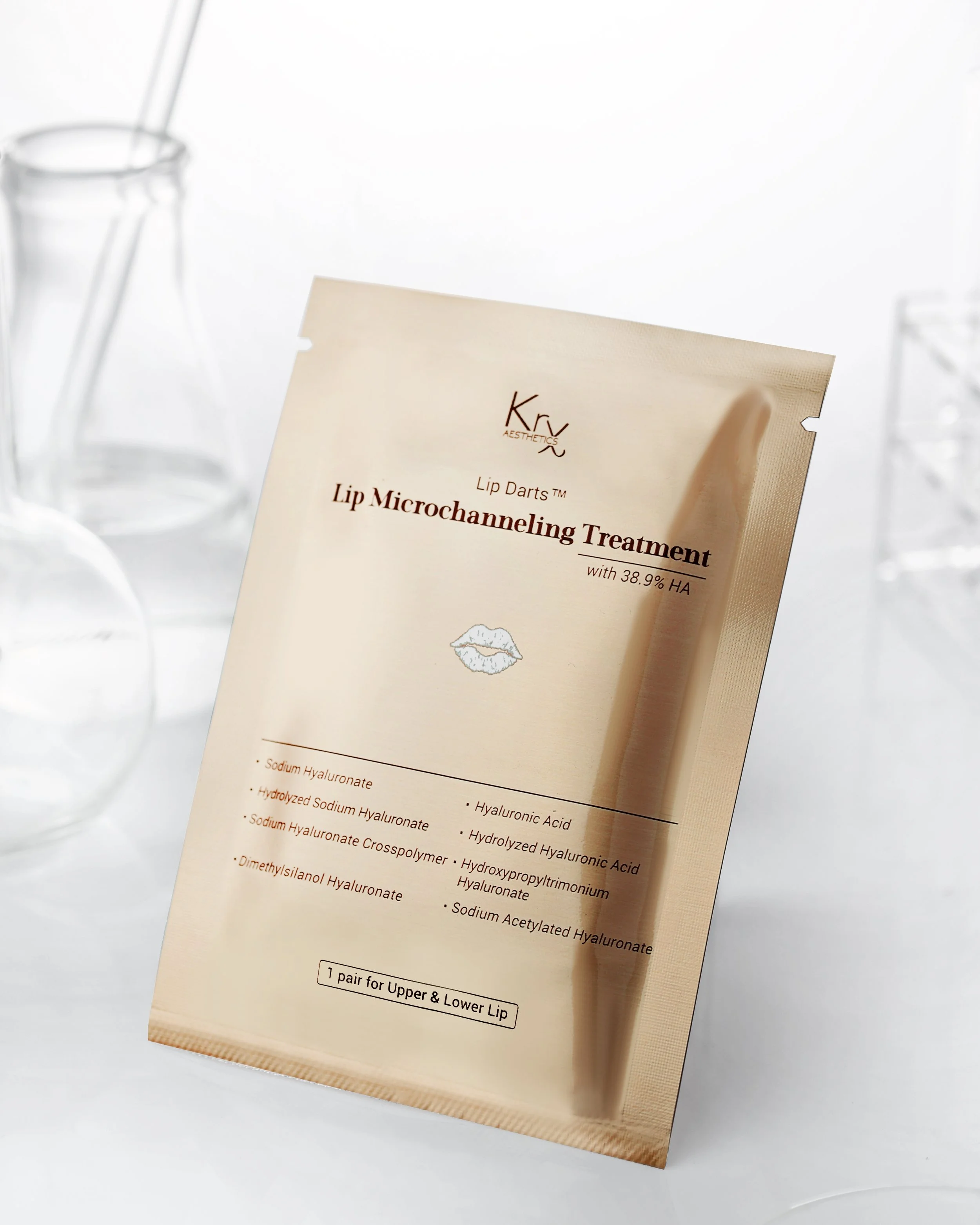 Clinical grade Korean lip patches with Volufiline and Collagen