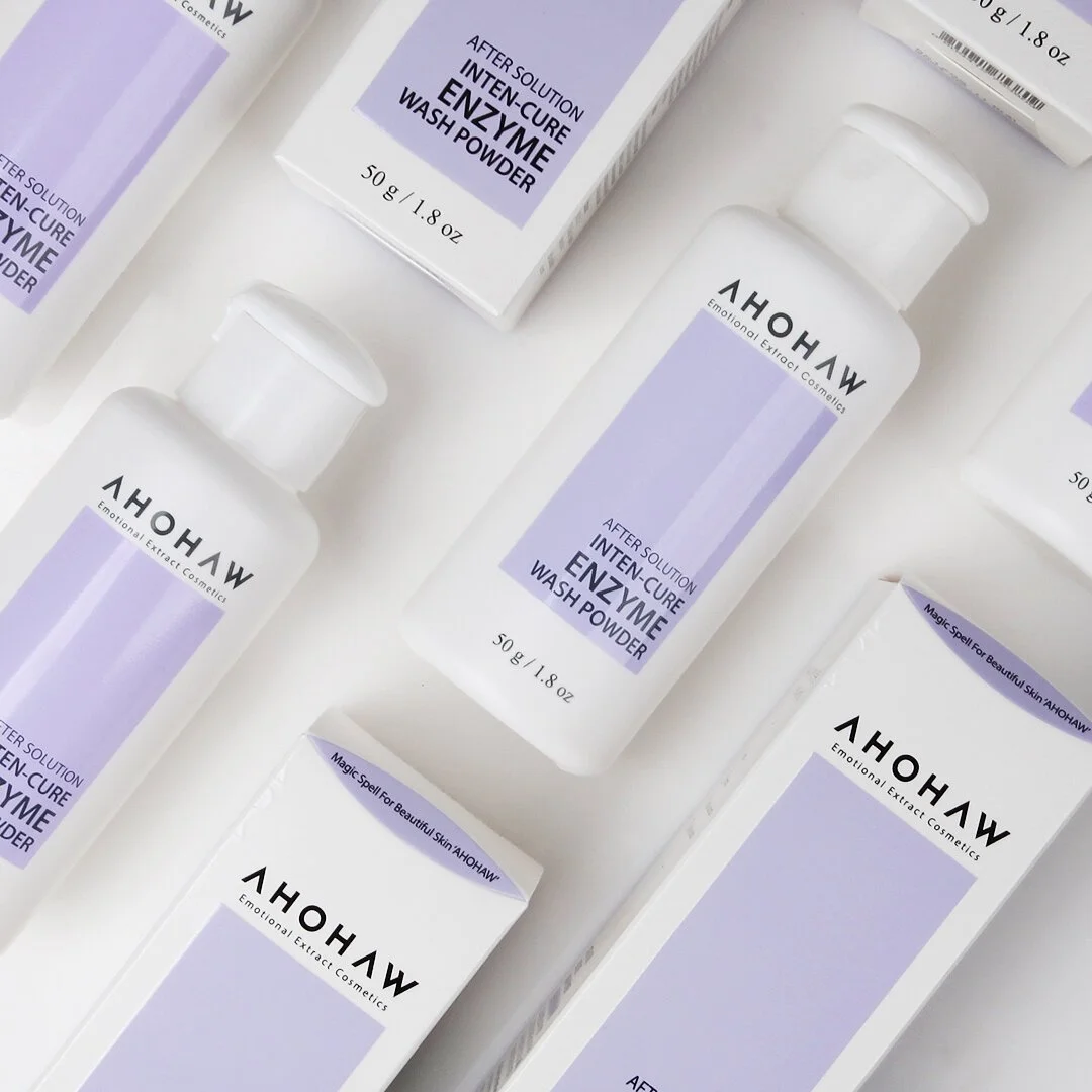 AHOHWA Papain bromelain resurfacing cleanser for acne prone skin