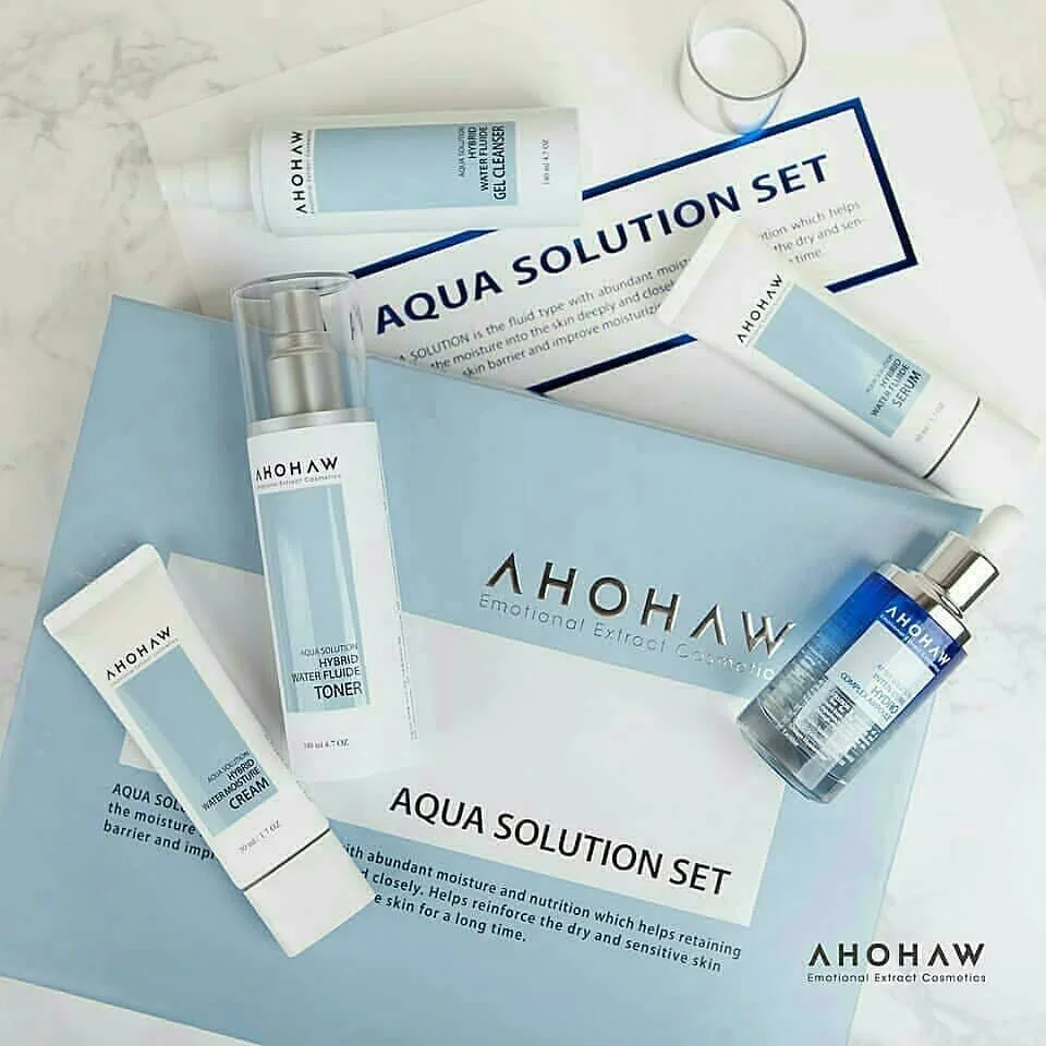 AHOHWA long lasting hydration skincare kit