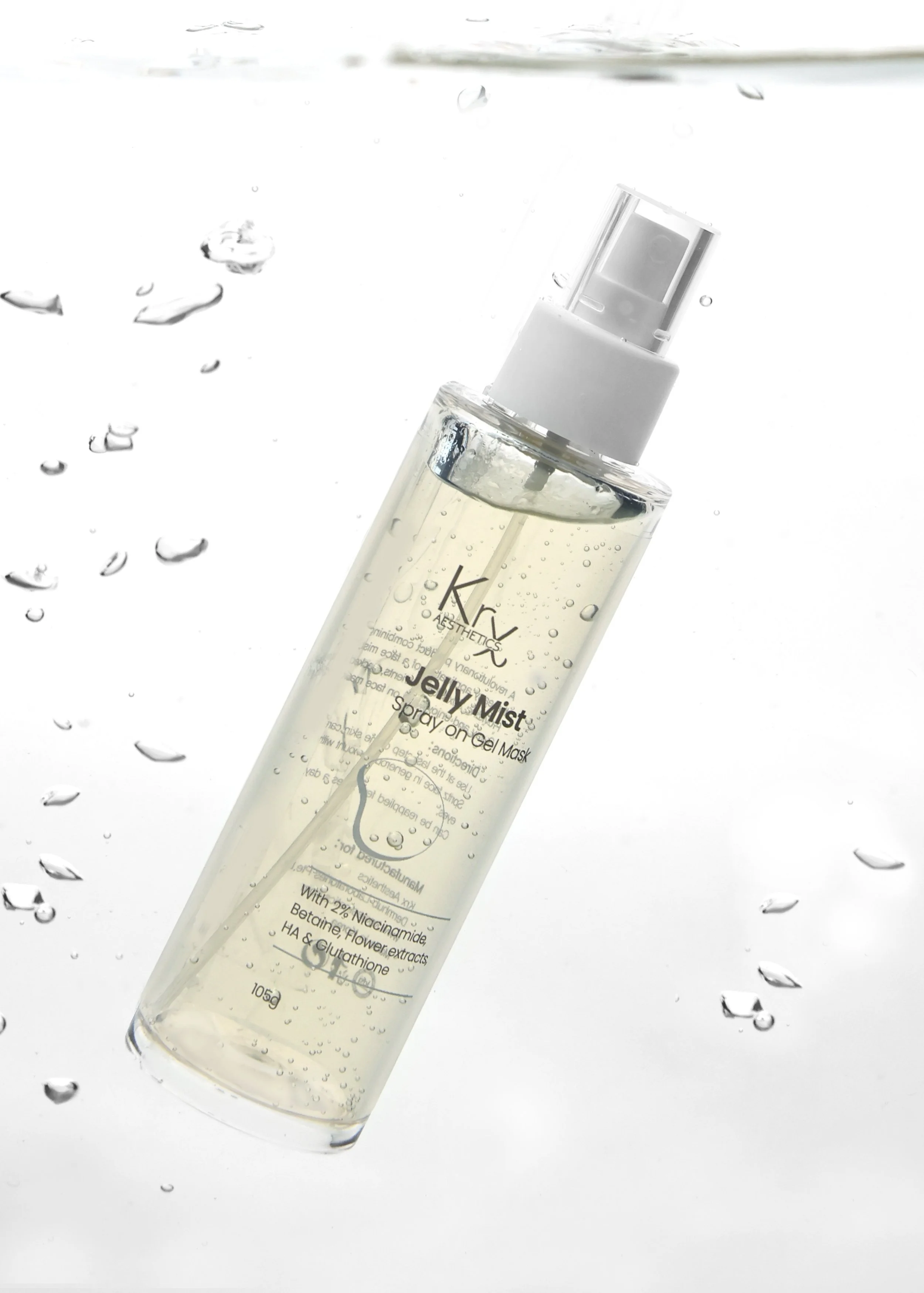 Vegas Proof hydrating jelly mist KrX for on-the-go skin recovery