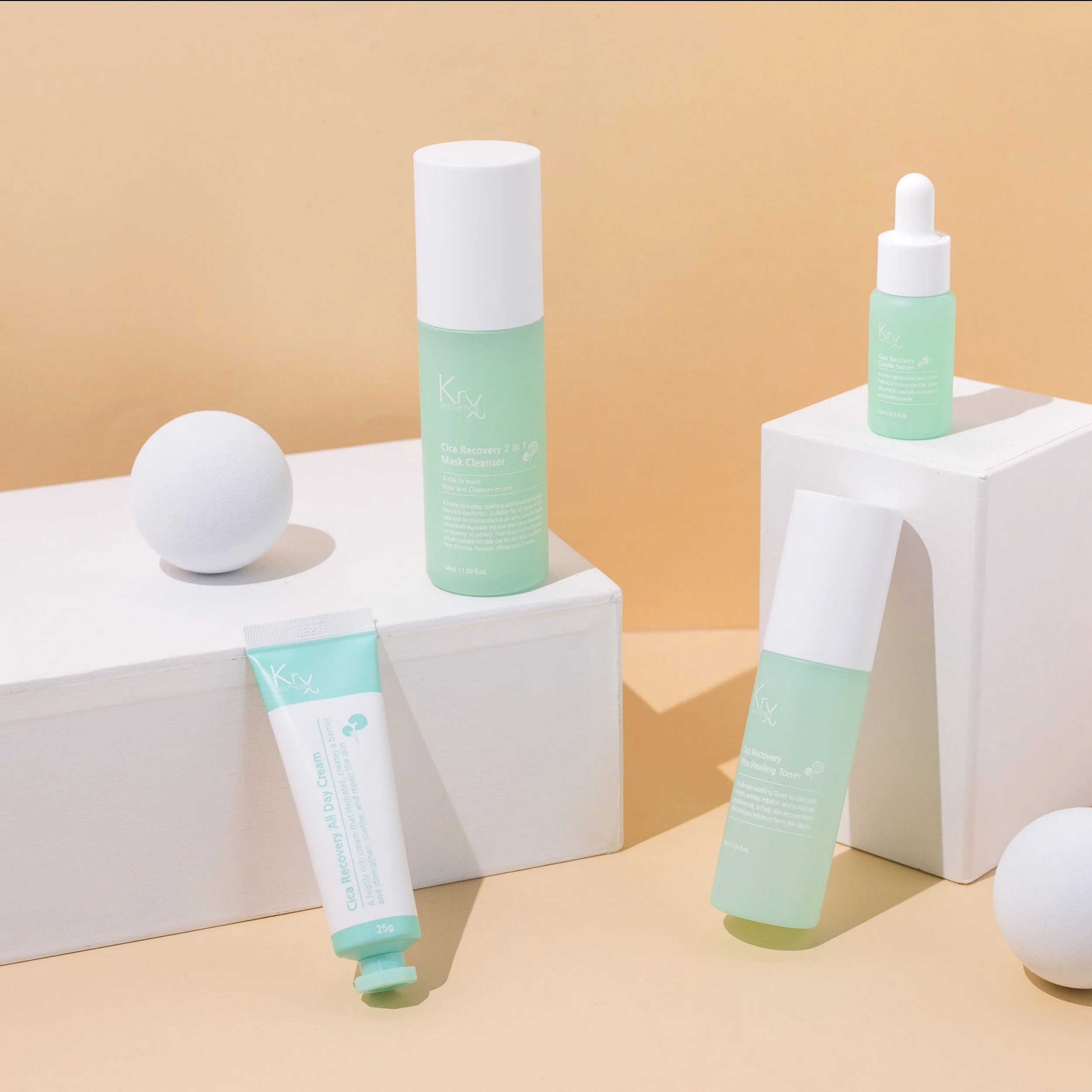 Vegas Proof recovery mist KrX Cica for sensitized skin