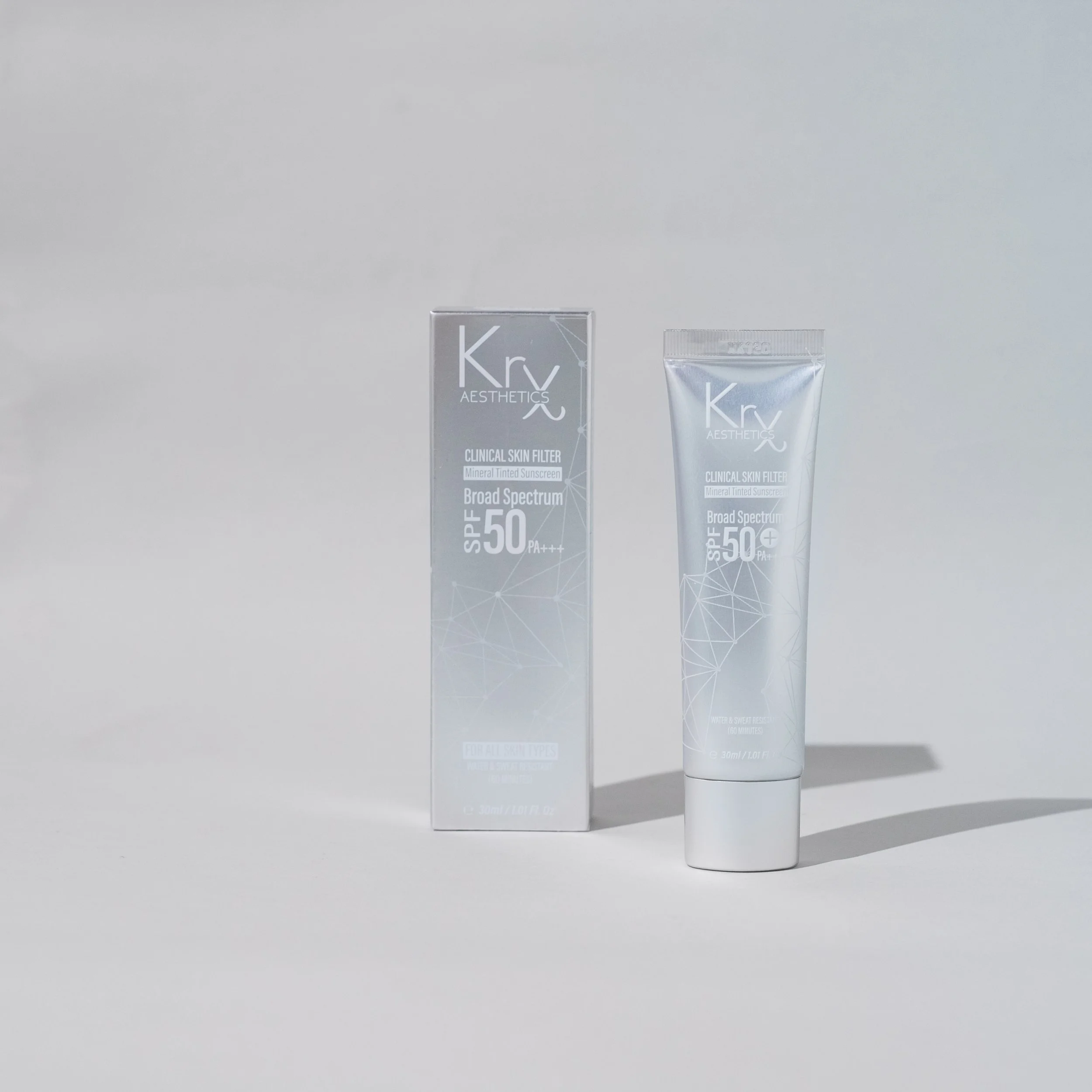 Clinical grade Korean tinted sunscreen with Zinc and Titanium Dioxide