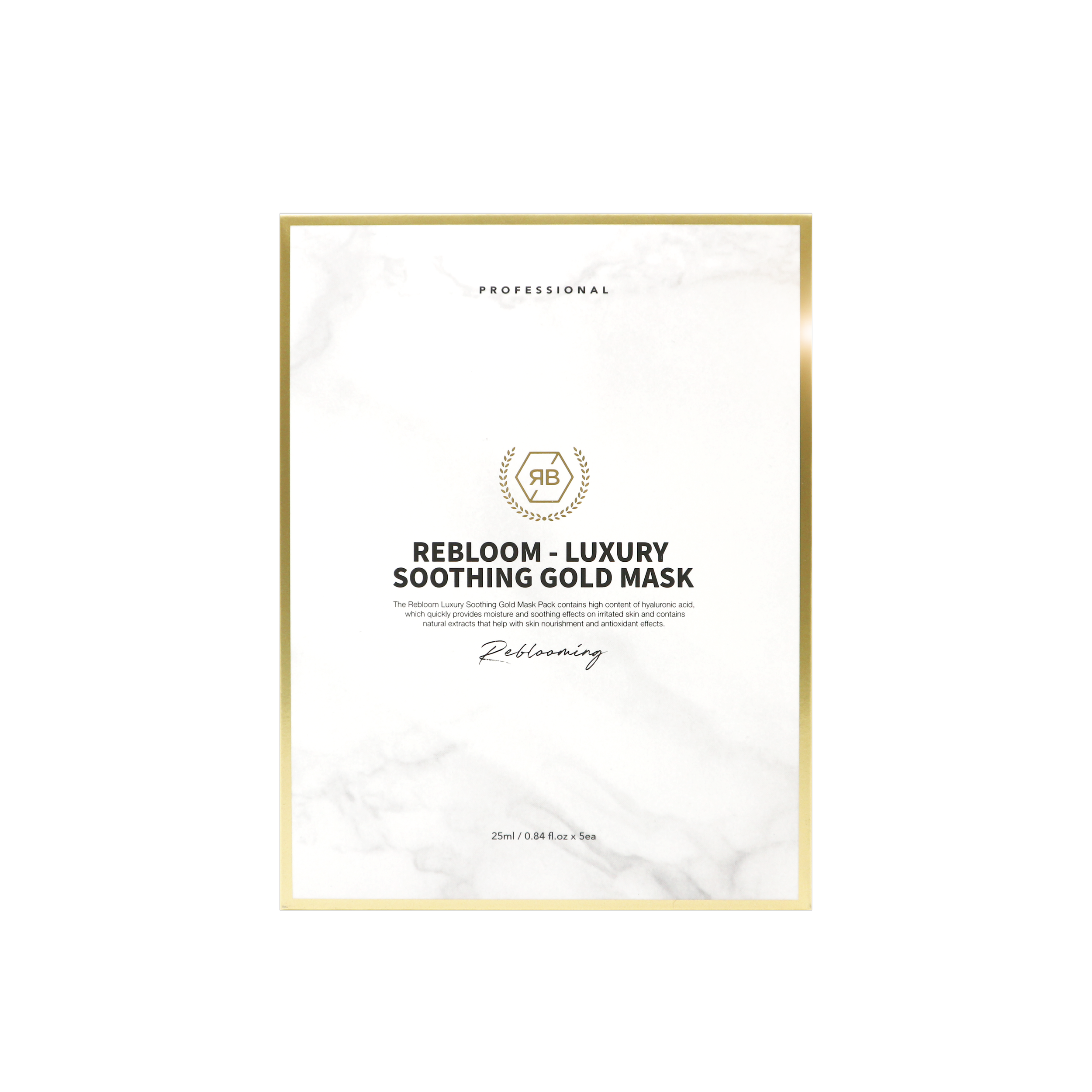 Rebloom Luxury Soothing Gold Mask