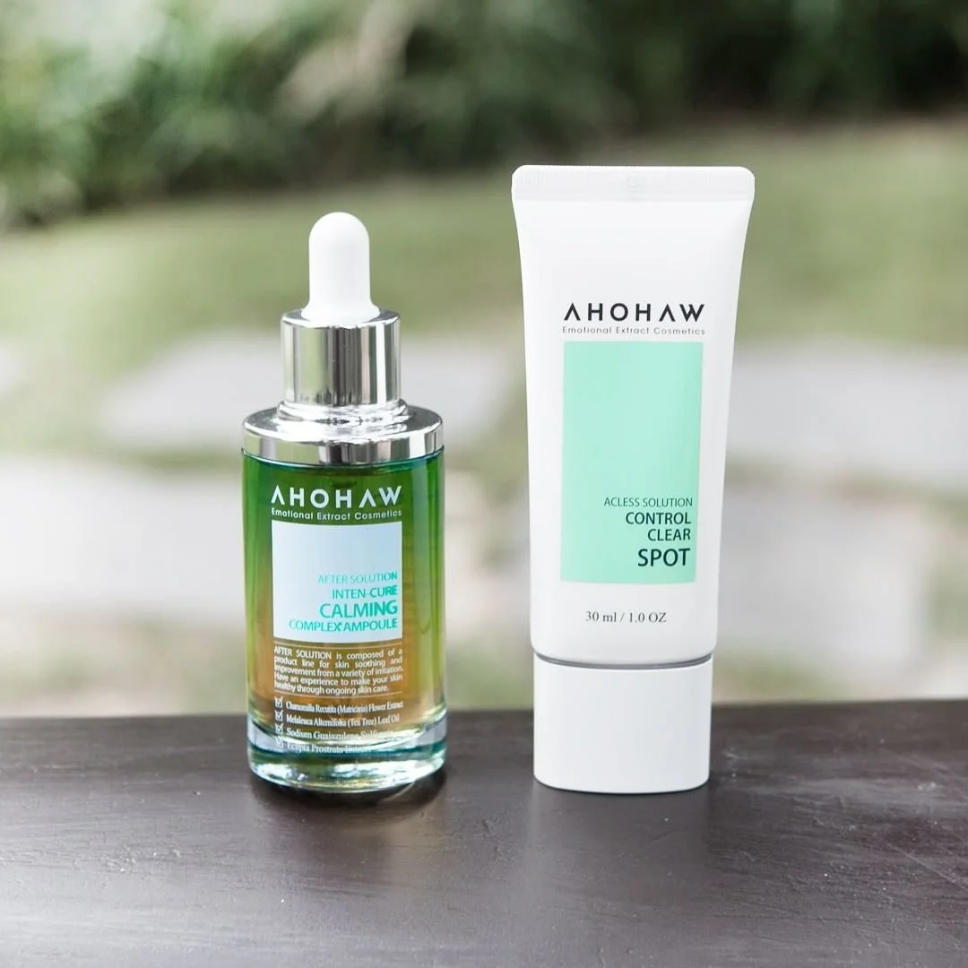 Clinical Korean acne spot care soothing treatment