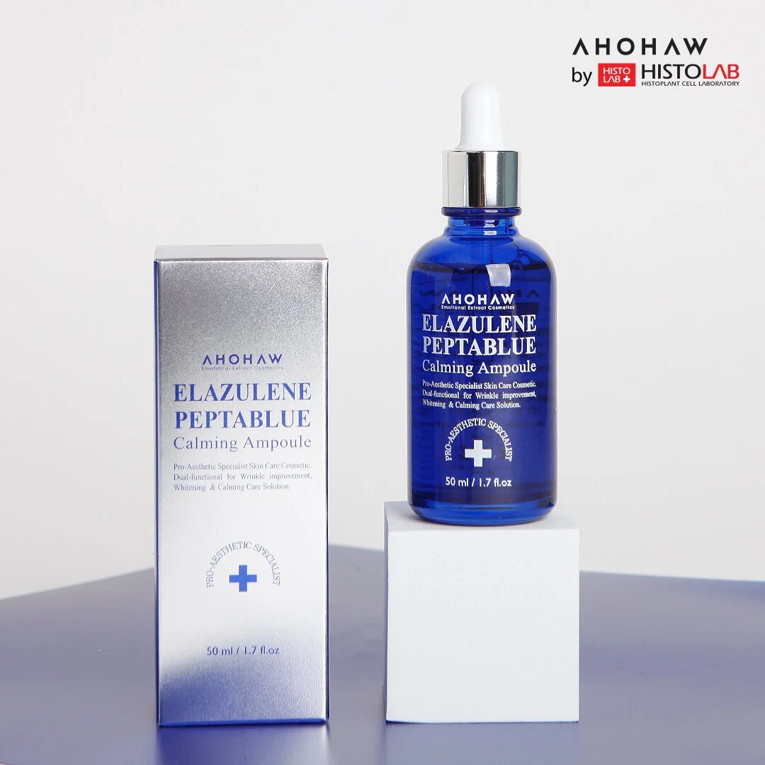 Korean clinical azulene calming serum