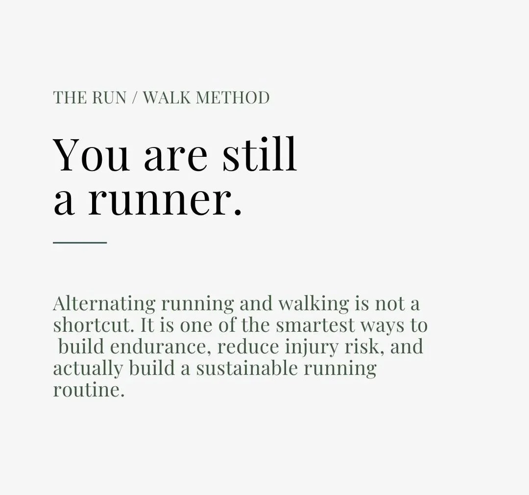 Run, Walk, Run: Why the Run/Walk Method Works