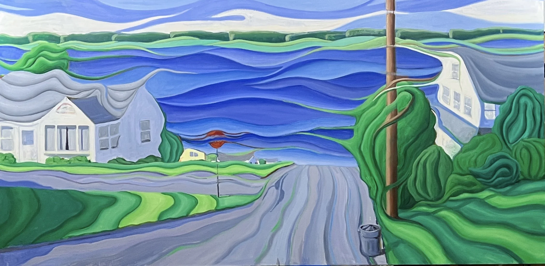 36 x 72  Great Neck Morning