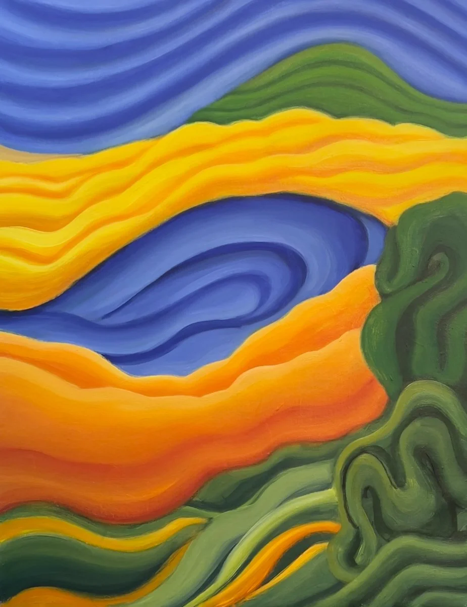 16 x 20 Autumn Waves