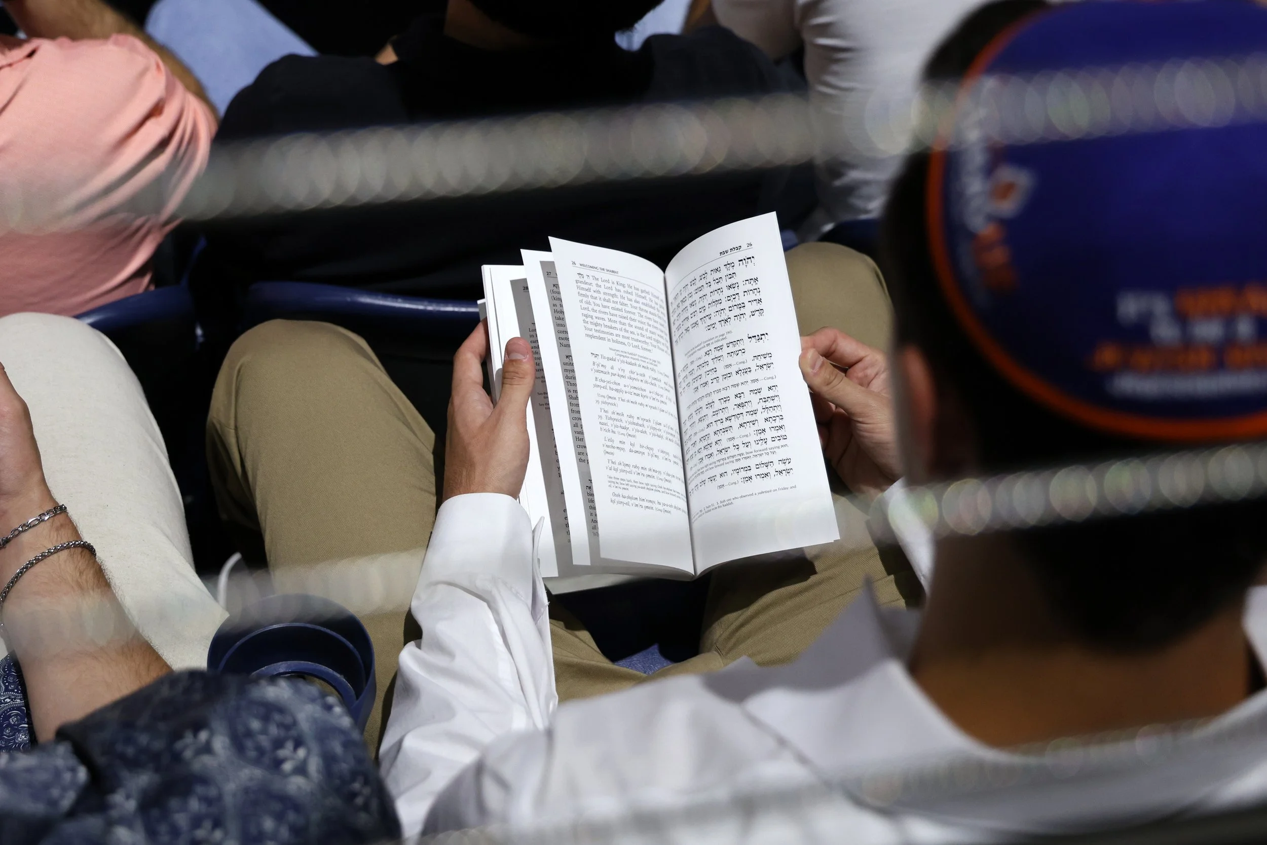 The UF Jewish community came together to observe Rosh Hashanah, the Jewish New Year, at the Stephen C. O’Connell Center in Gainesville, Fla., on Monday, Sept. 22, 2025. Chabad UF organized the event, also referred to as Yom Teruah, which marks the be