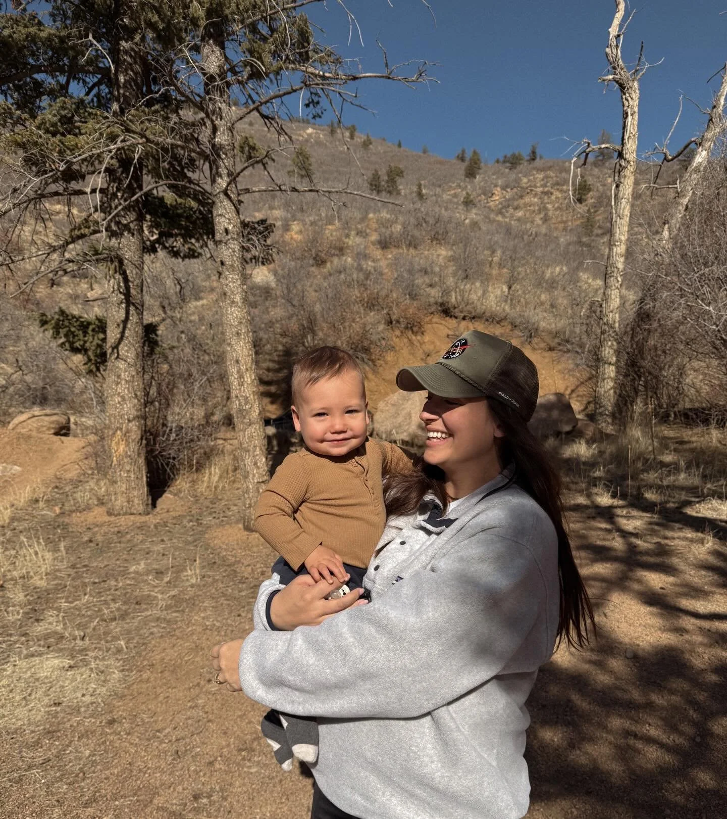 Fun morning with our auntie Mal ⛰️☀️