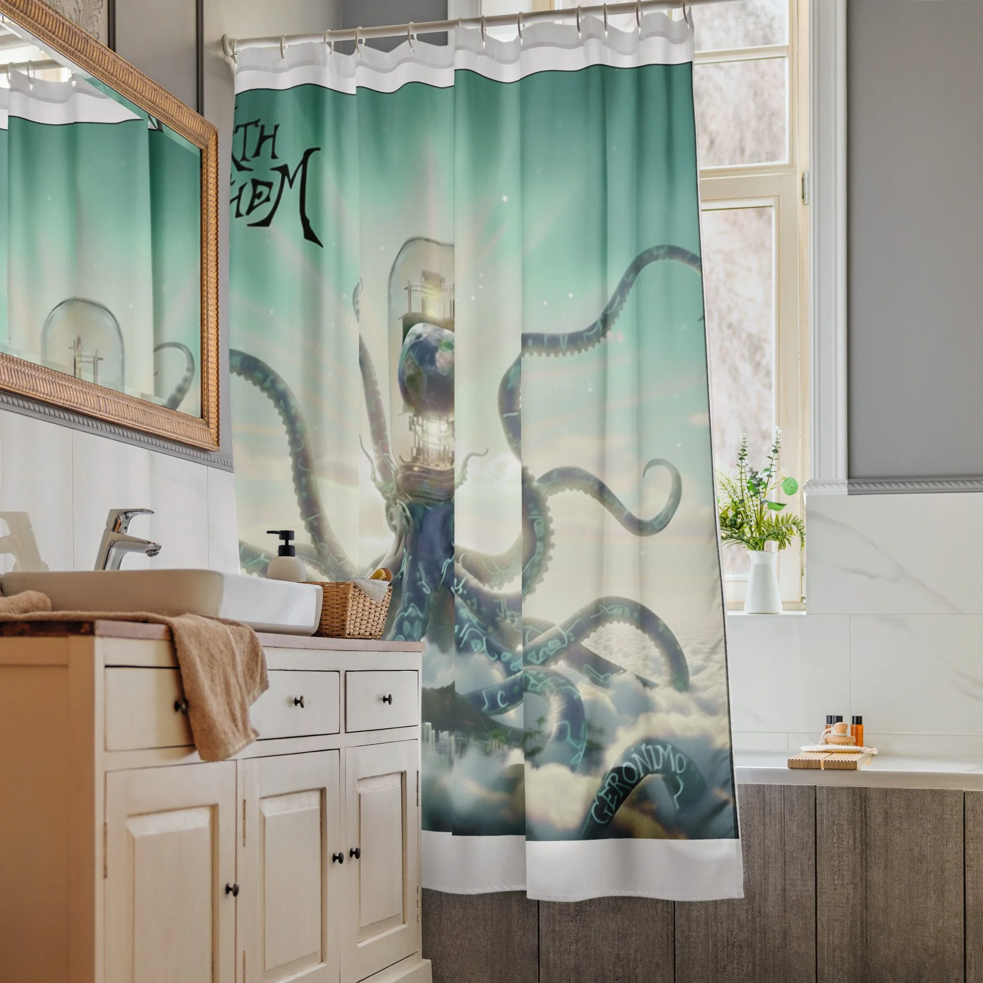 MAYHEM THE Shower curtain