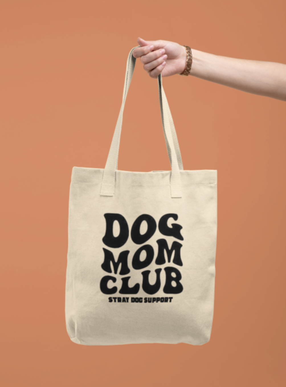 Eco Tote Bag- Dog Mom Club
