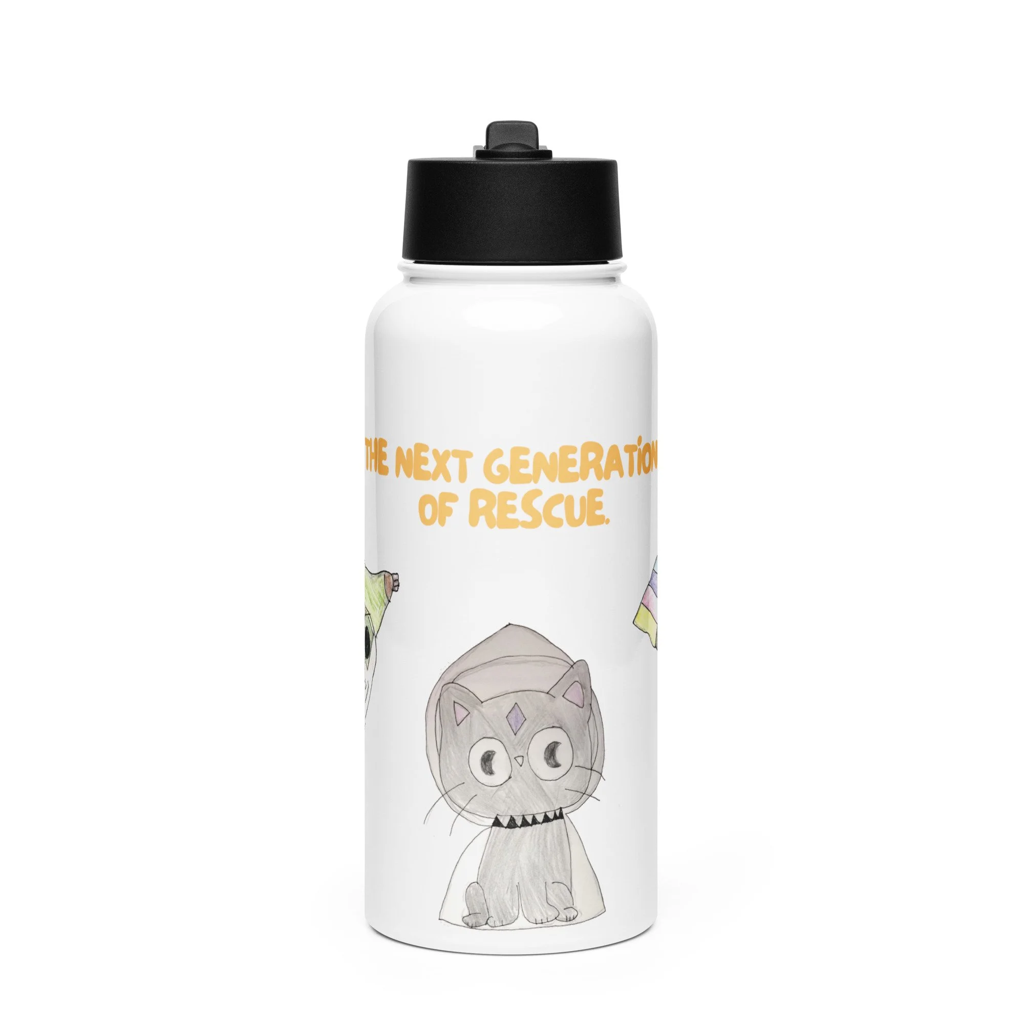 Stainless steel water bottle- Superhero