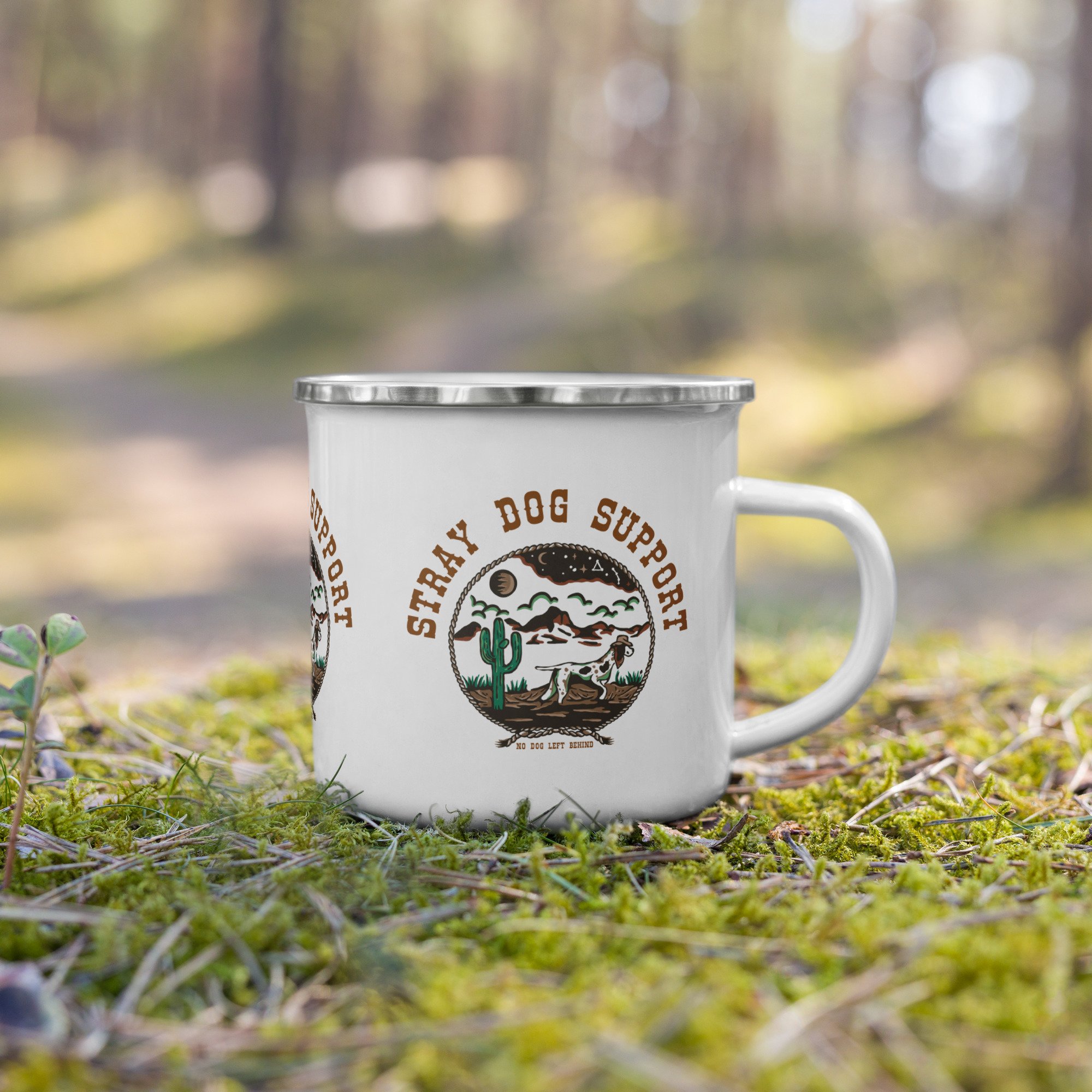 Enamel Mug- Desert Spirit