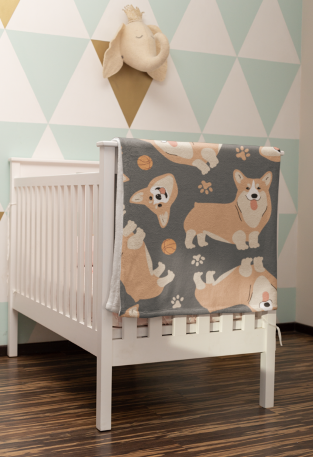 Corgi Obsessed Blanket