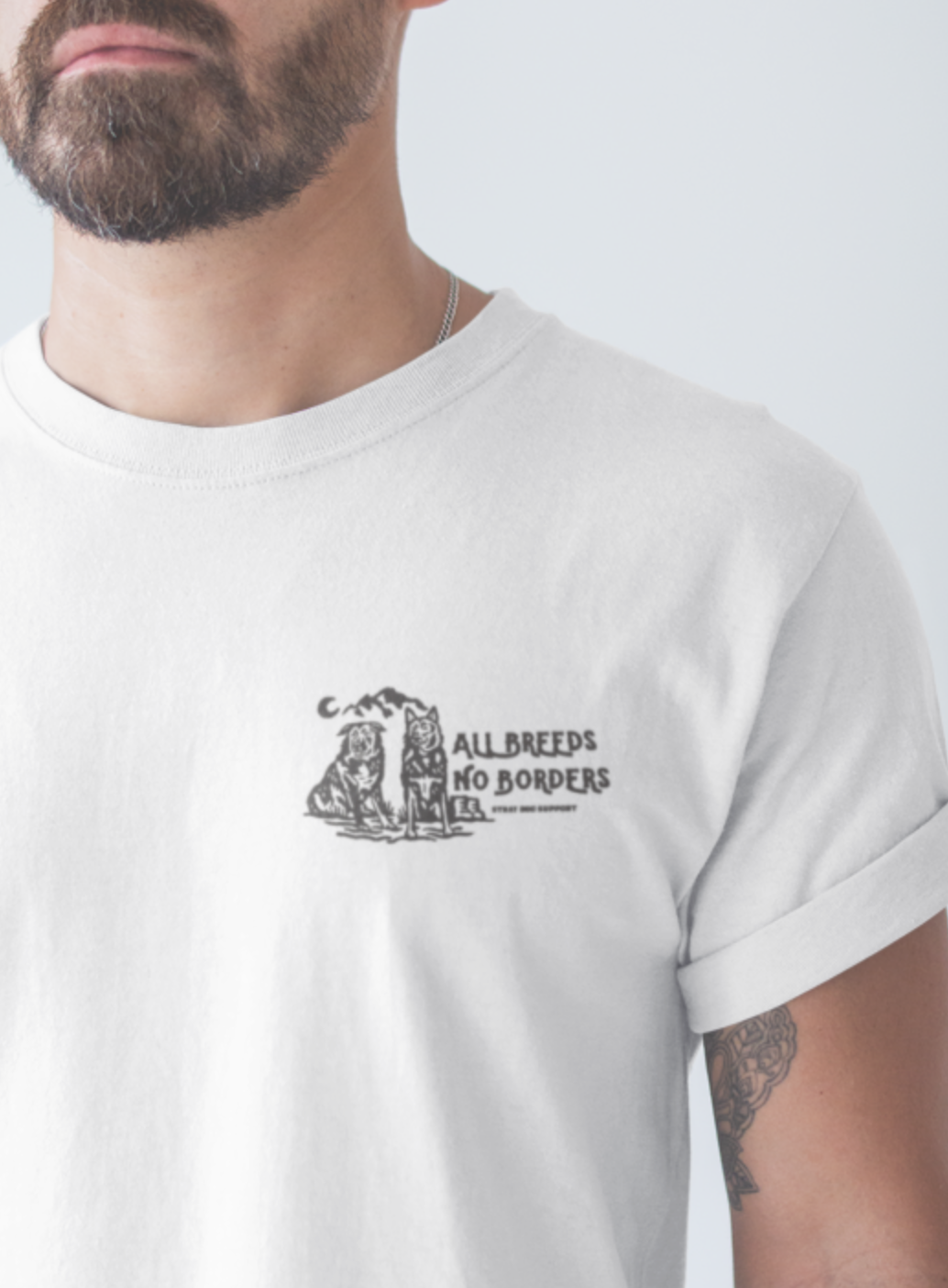 Unisex T-Shirt ALL BREEDS.NO BORDERS