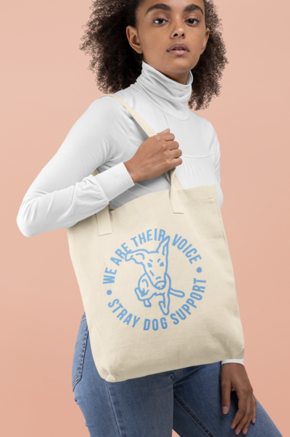 Eco Tote Bag- WE ARE THEIR VOICE