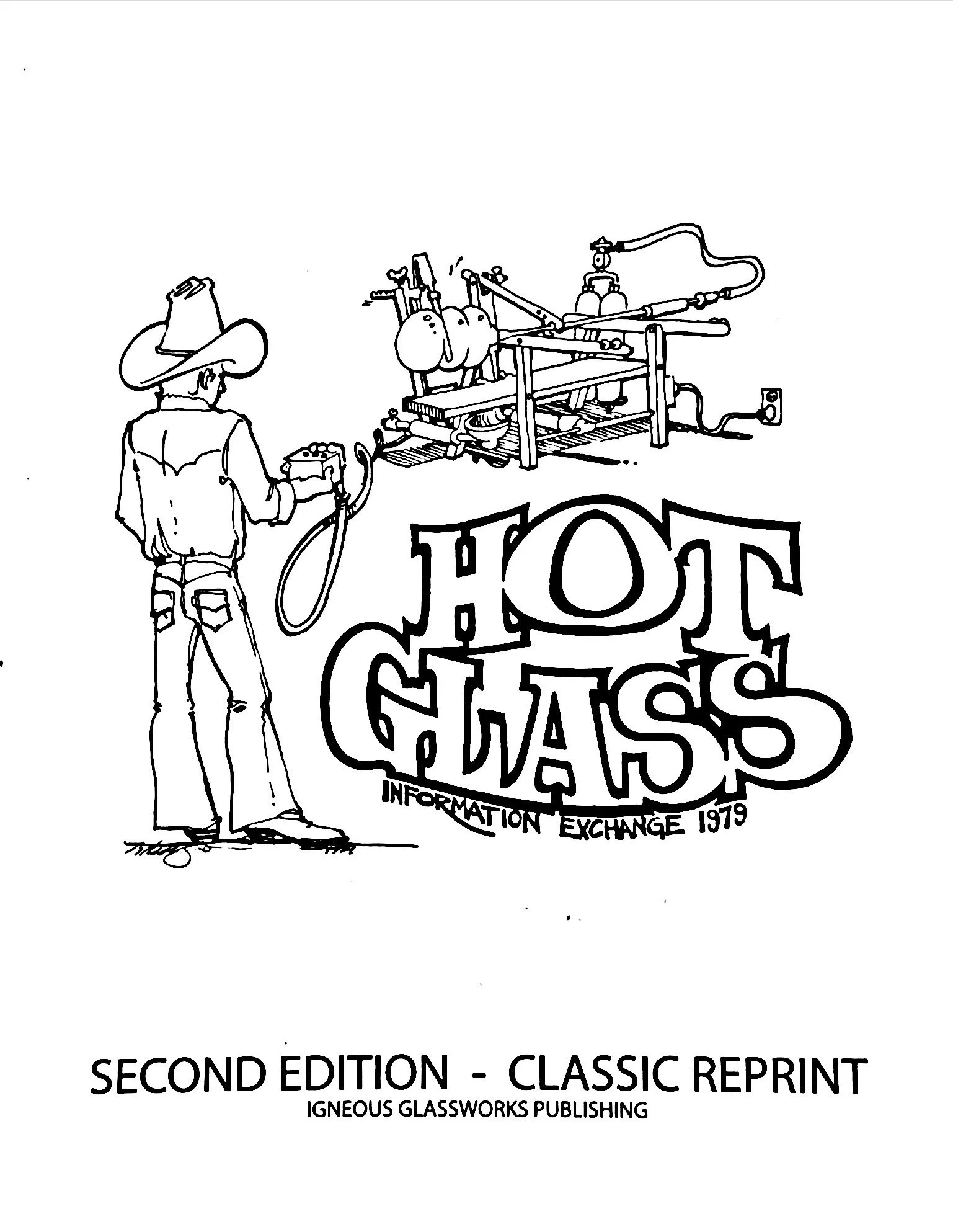 Front Cover of Hot Glass Information Exchange Textbook