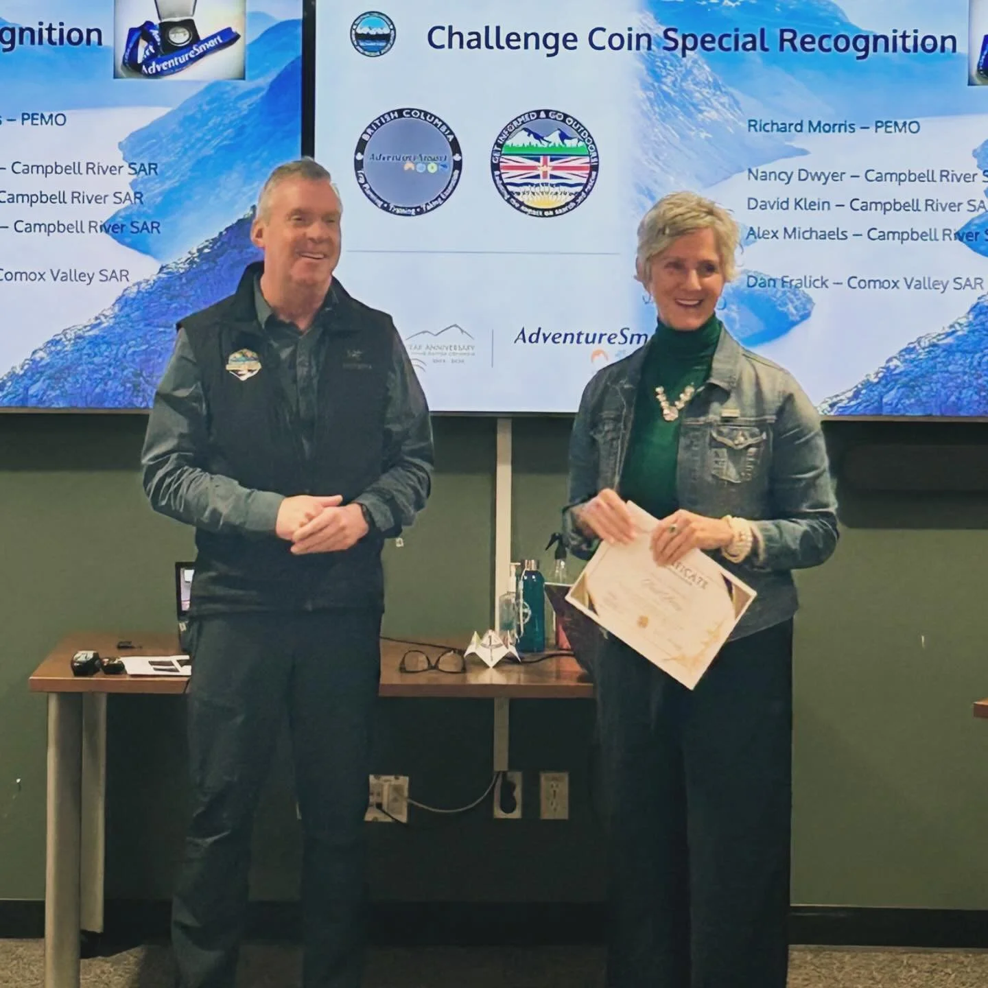 We&rsquo;re feeling proud of our Comox Valley Search &amp; Rescue community and wanted to recognize a few teammates who&rsquo;ve recently reached meaningful milestones in their SAR journeys.

Please join us in congratulating three dedicated members w