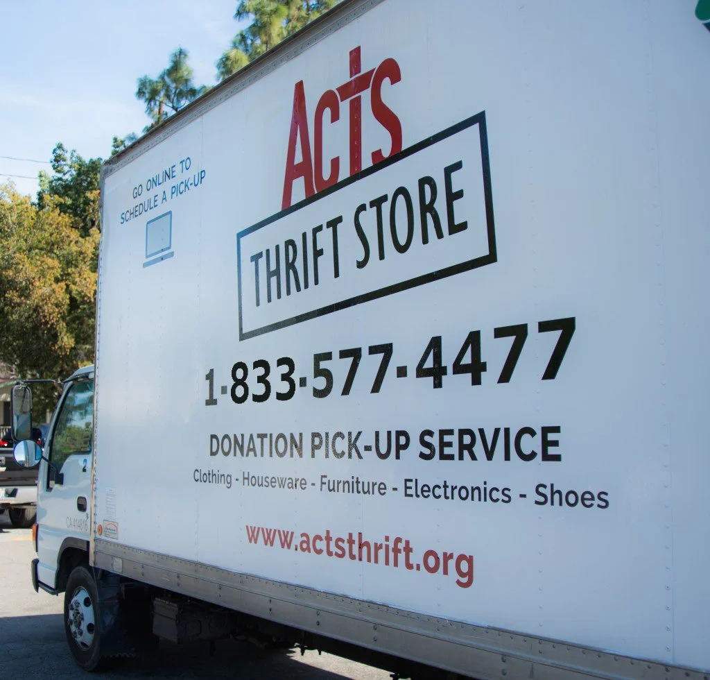 DONATIONS TRUCKS AROUND TOWN - You can schedule a donation pick-up, right now, just call 1-833-577-4477