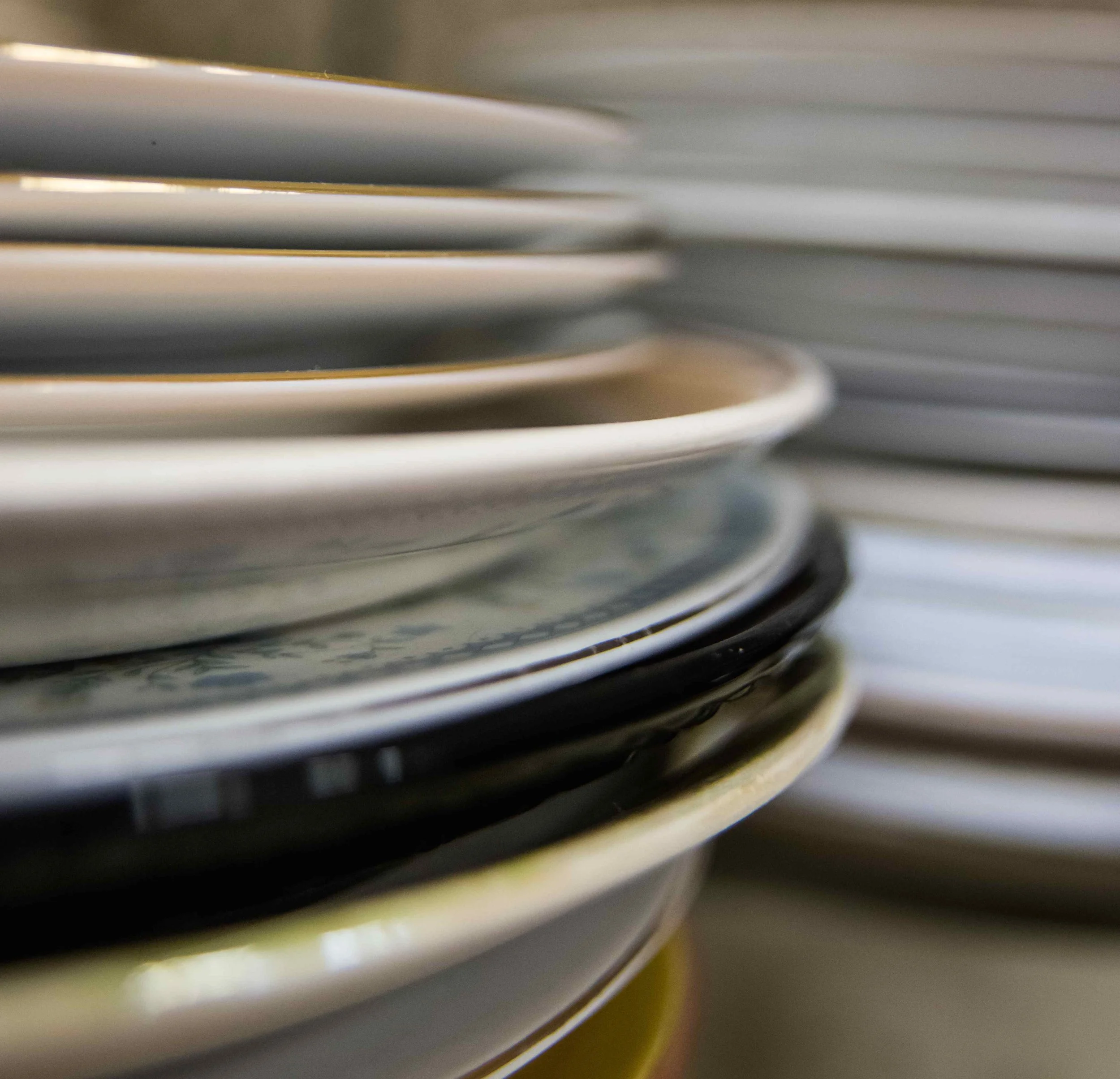 PLATES - All kinds of dishes, plates and dinnerware.