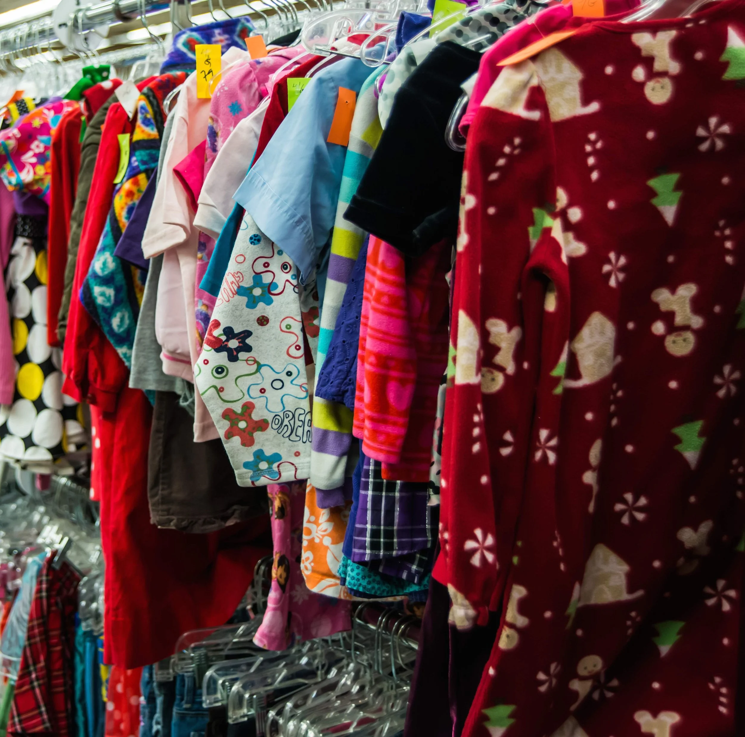 GIRL'S CLOTHES - Plus, pajamas and other fashion or  comfy clothes.