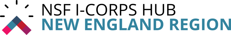 Logo with stylized mountain shape and the text 'New England Region'