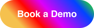 Colorful gradient background with the text 'Book a Demo' in white and purple letters.