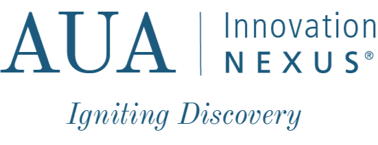 AUA Innovation NEXUS logo with slogan 'Igniting Discovery'