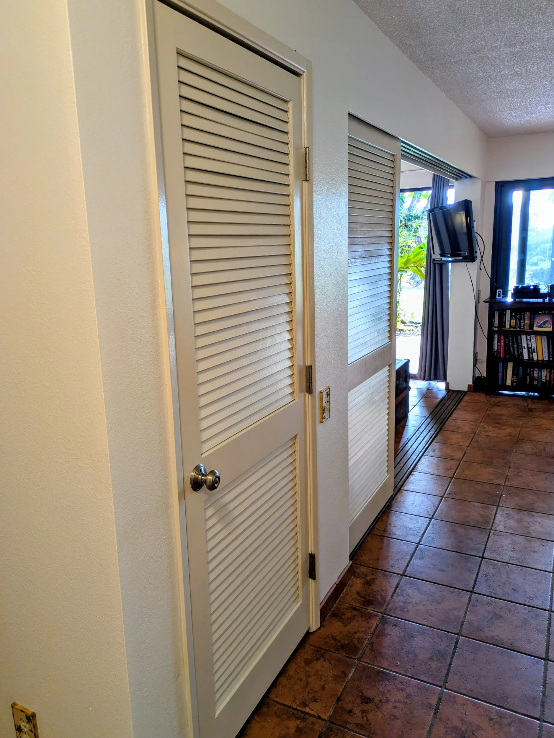 Entrance to Living room and Kitchen