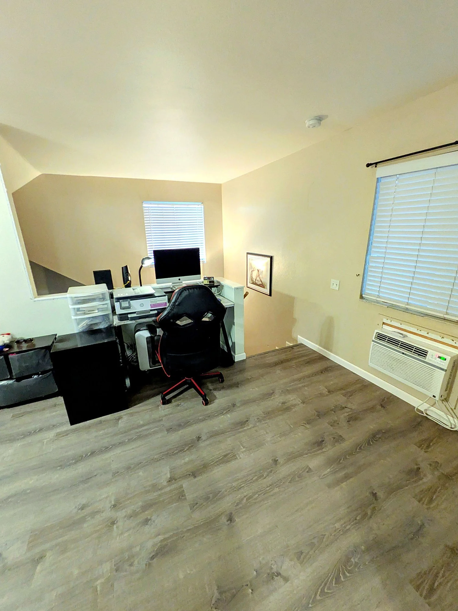 Set up as a workspace today. It takes whatever you need it to be.