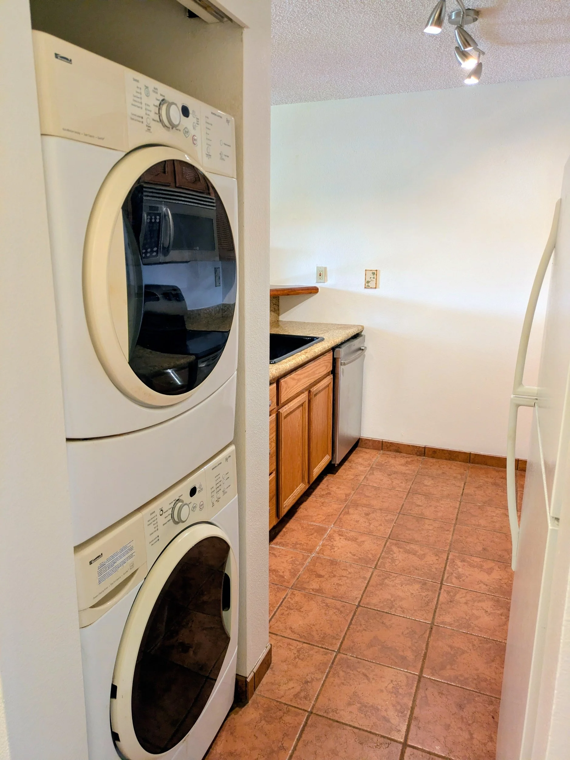 Washer & Dryer in Kitchen are Included