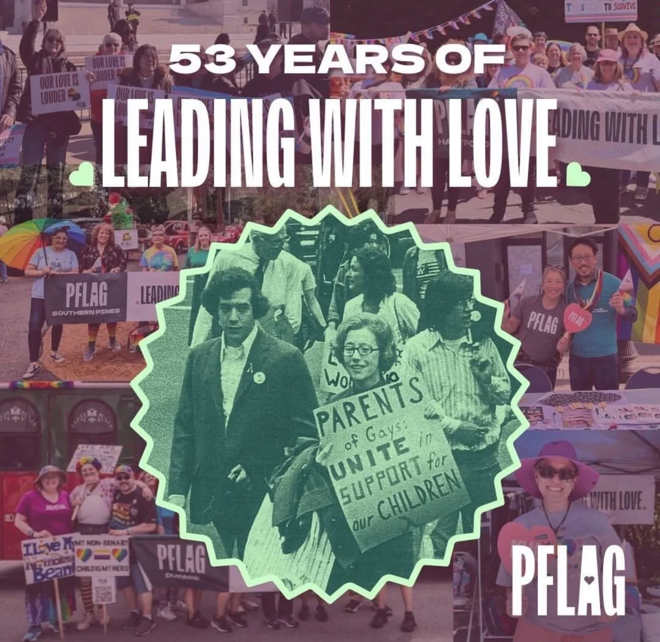 For over 53 years, PFLAG National has been on the frontlines of LGBTQ+ advocacy, and 2026 is no exception. In spite of relentless legislative attacks, our powerful and ever-expanding network of over 360 chapters and over 550,000 members and supporter