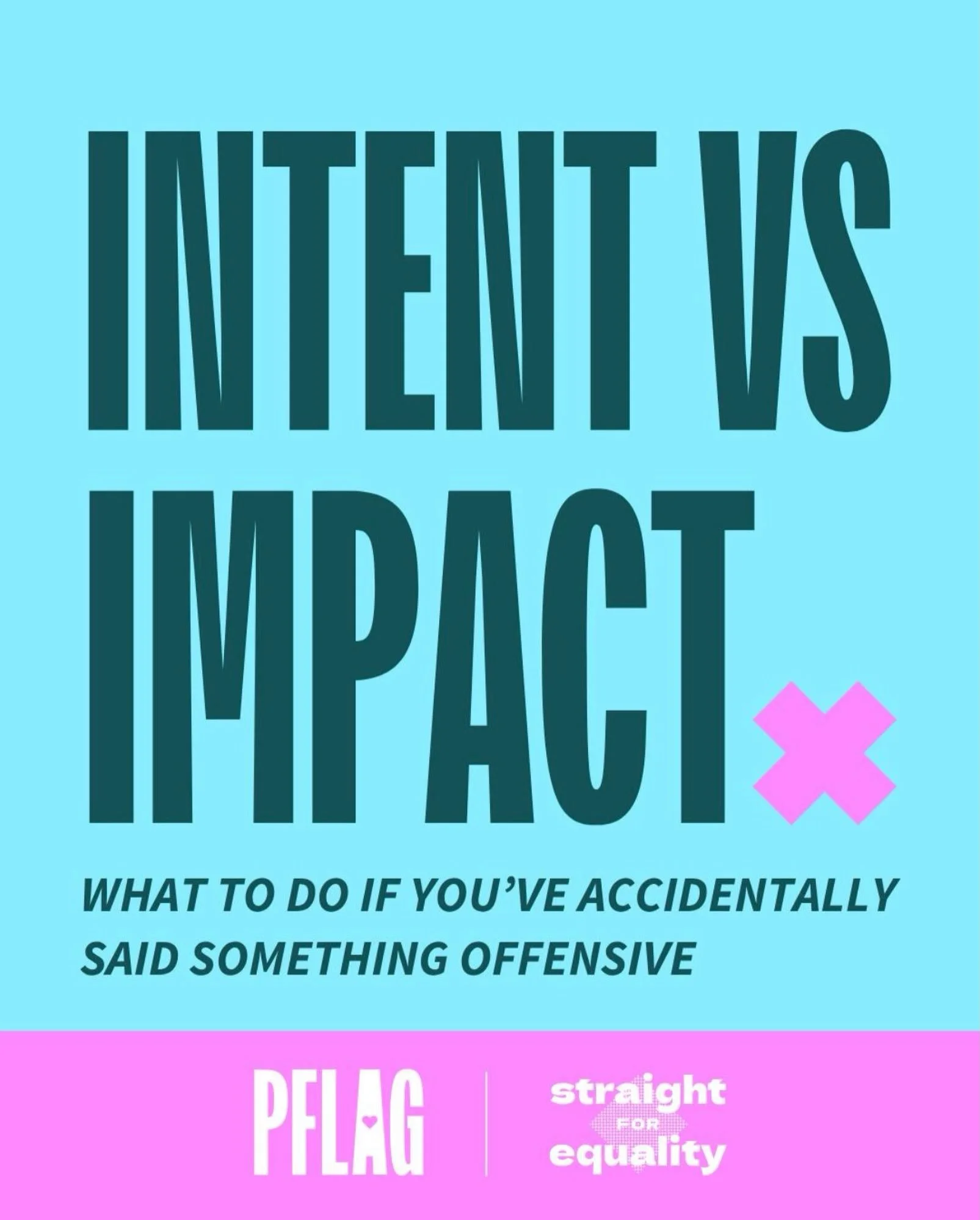 As a new ally, it&rsquo;s your worst nightmare: Something you said or did hurt your LGBTQ+ loved one-and you genuinely didn&rsquo;t mean to! Maybe you intended to say something nice and have no idea why it impacted them in that way.

Instead of getti