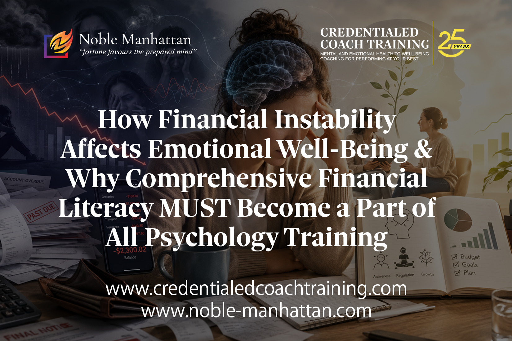 How Financial Instability Affects Emotional Well-Being &amp; Why Comprehensive Financial Literacy MUST Become a Part of All Psychology Training